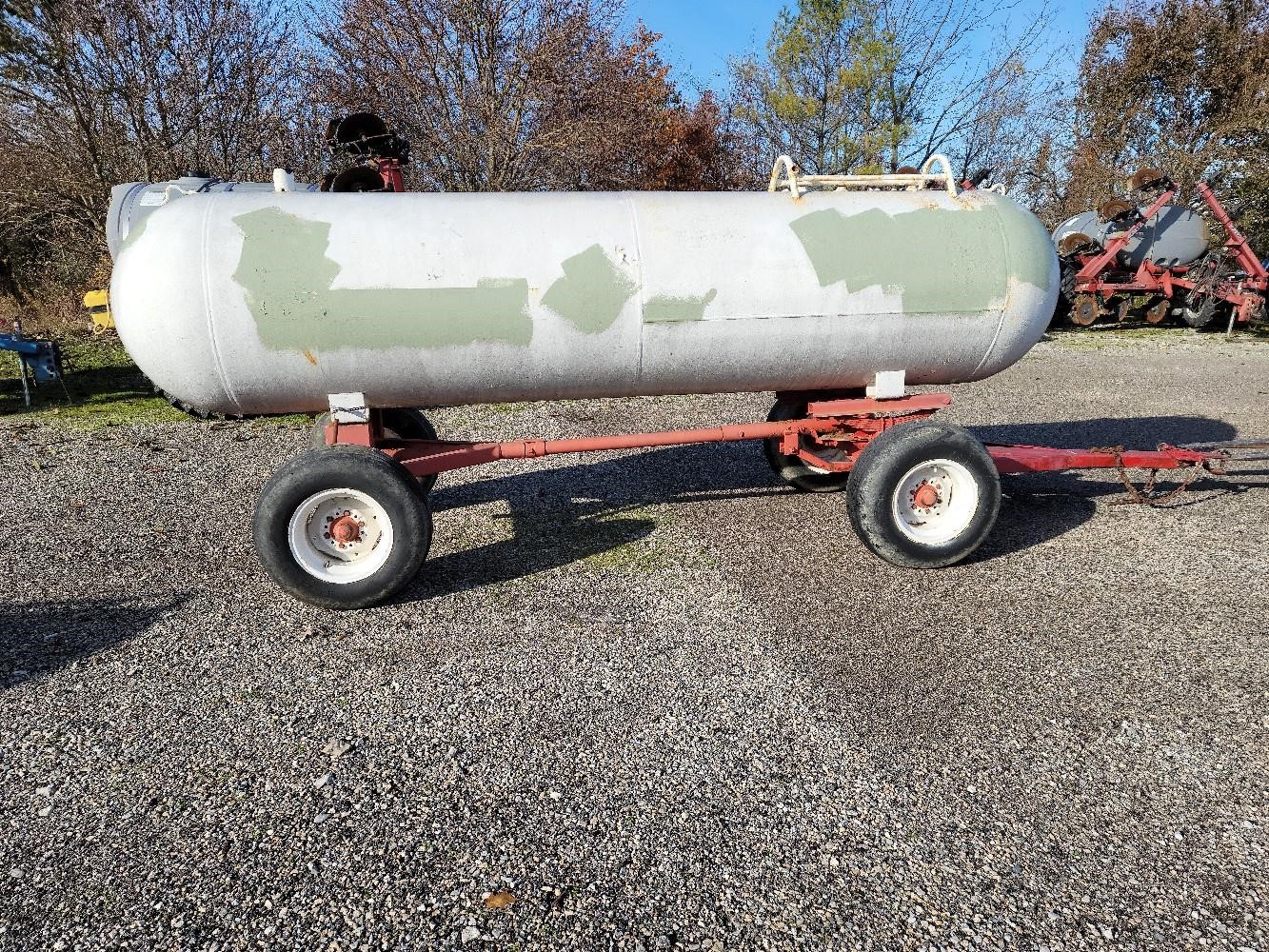 1000 Gallon Ammonia Tank W/cart BigIron Auctions