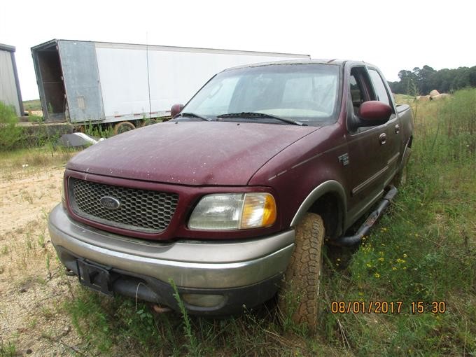 2003 Ford F150 4x4 Pickup For Parts Bigiron Auctions