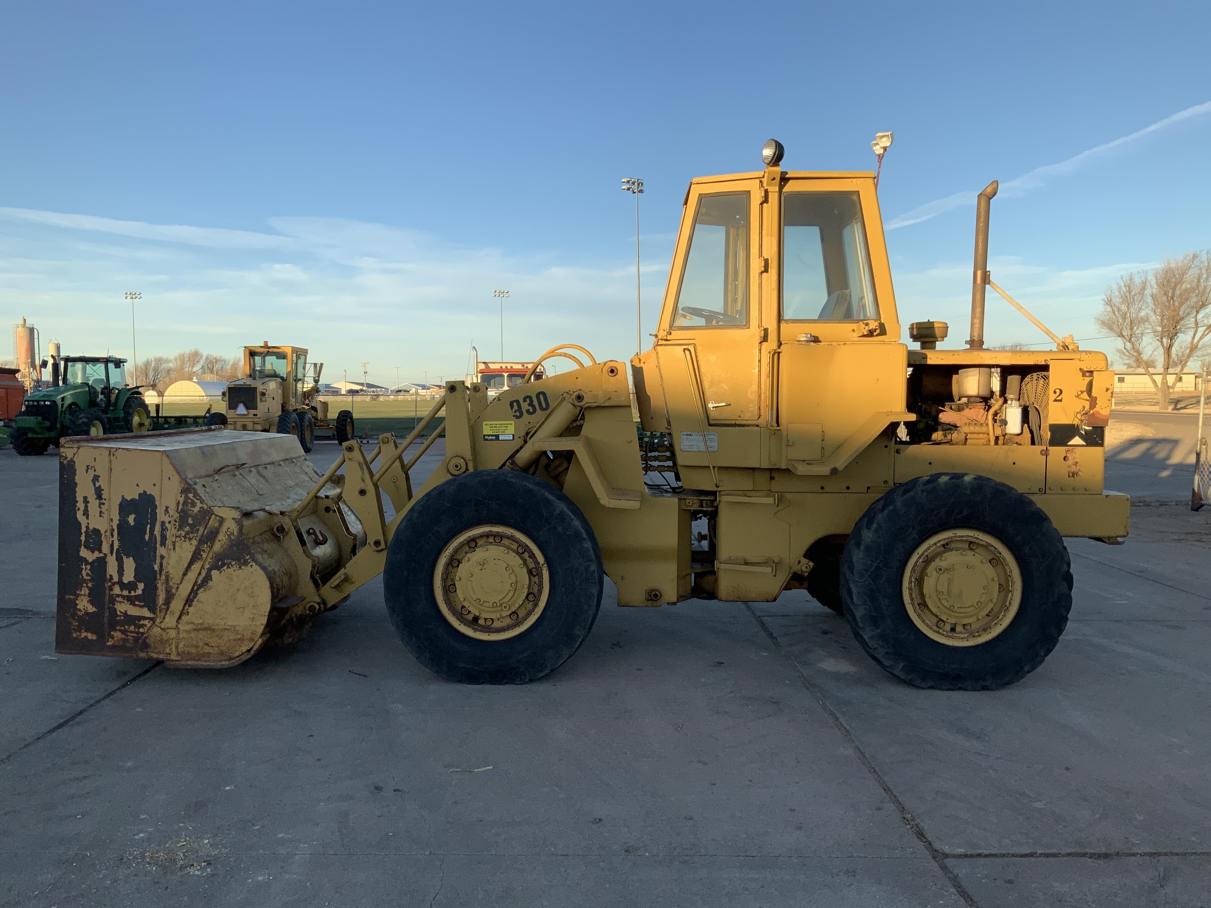 Caterpillar 930 Wheel Loader Bigiron Auctions