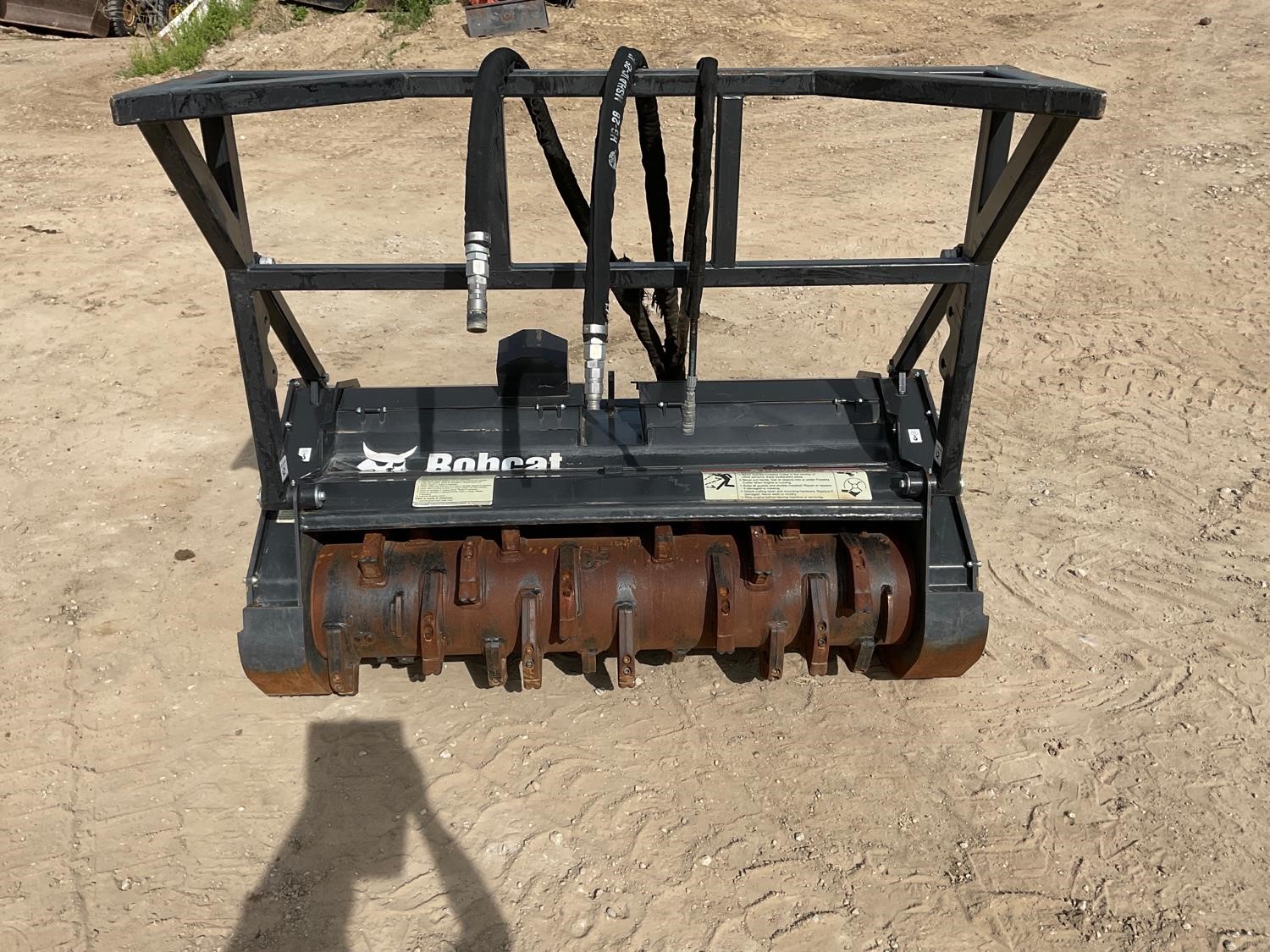 Bobcat FRC60 Forestry Mulcher/Cutter Skid Steer Attachment BigIron Auctions