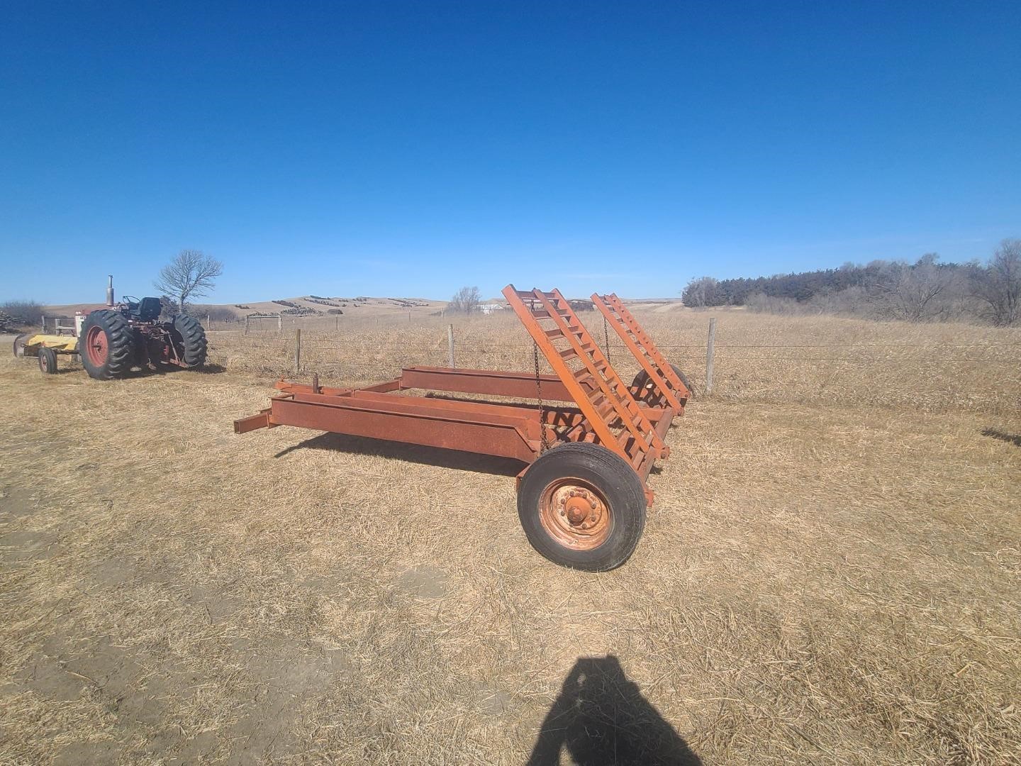 Hesston Windrower Trailer BigIron Auctions