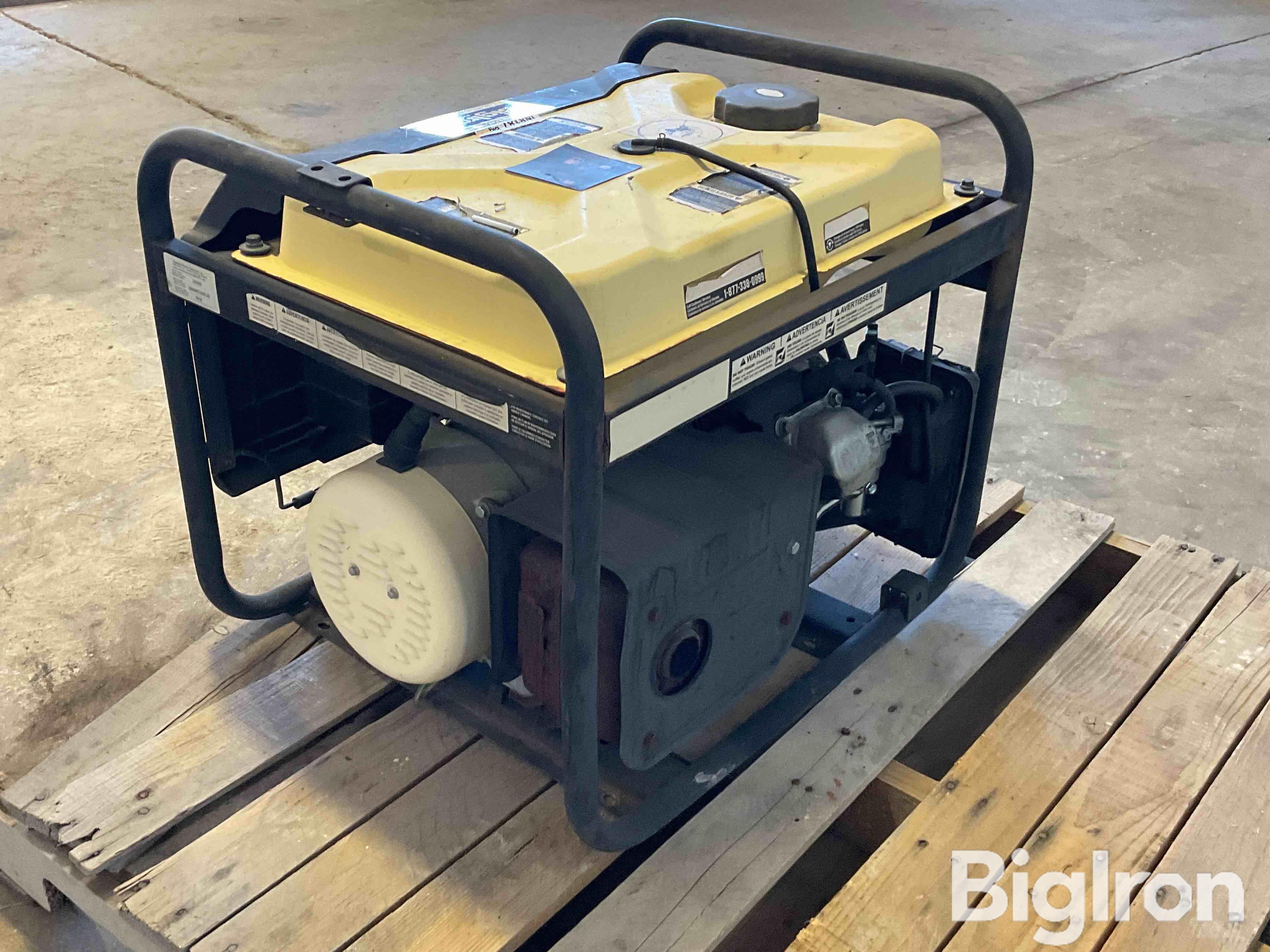 Champion 3650W Electric Start Dual Fuel Portable Generator BigIron Auctions