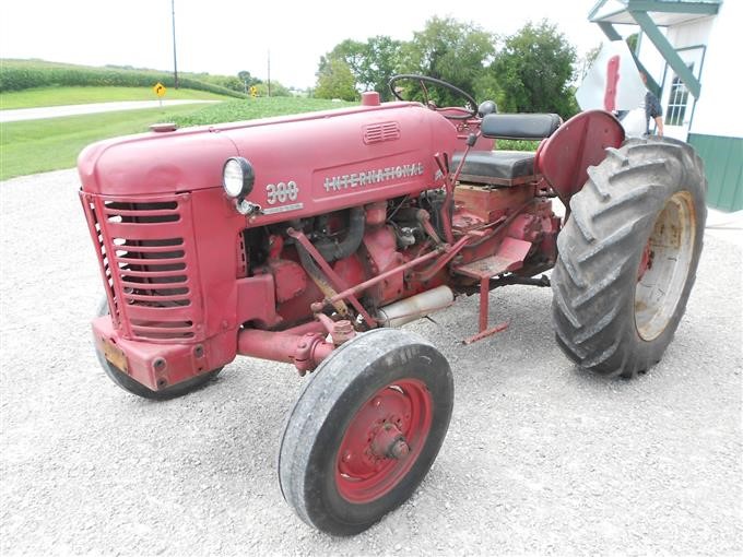 1956 International Harvester 300 Utility Tractor Bigiron Auctions