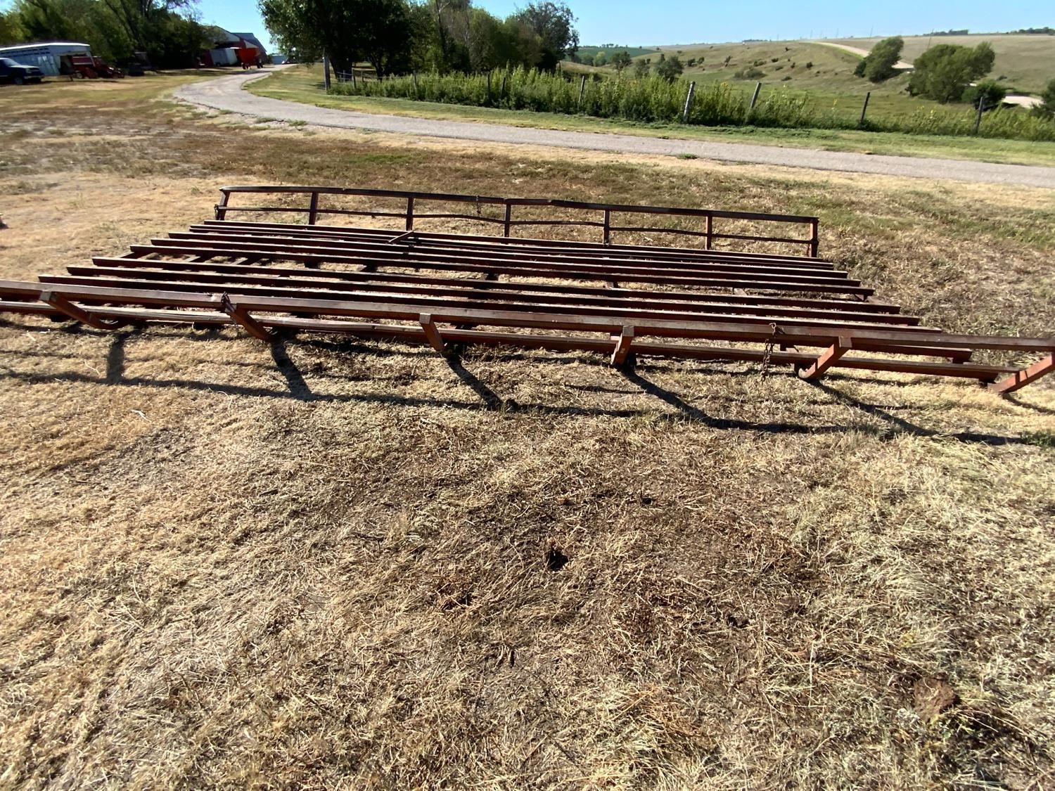 Shop Built Hay Bed Rack BigIron Auctions