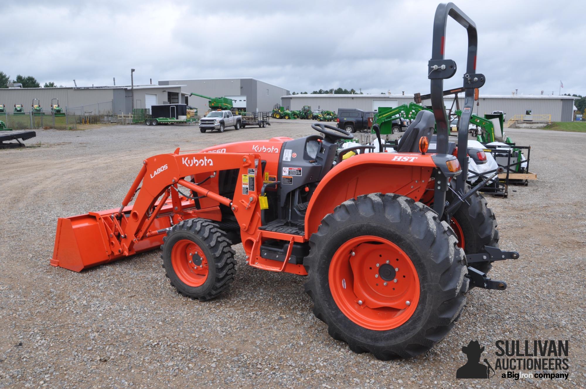 2021 Kubota L3560 MFWD Compact Utility Tractor W/Loader BigIron Auctions