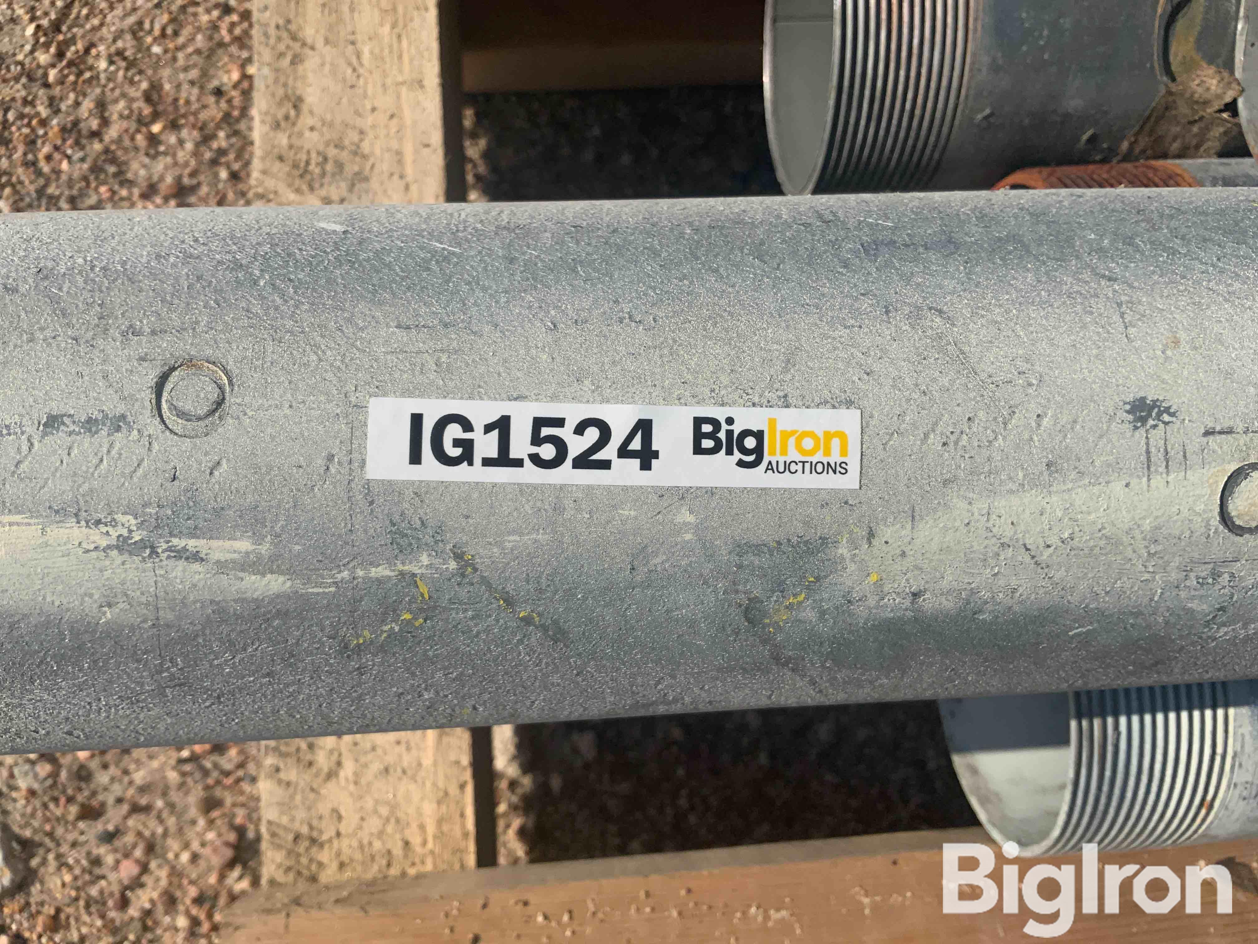 3 1/2” Galvanized Pipe W/Fittings BigIron Auctions