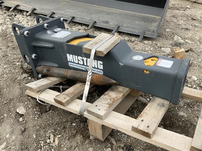 2019 Mustang HM150 Hydraulic Hammer Excavator Attachment BigIron 