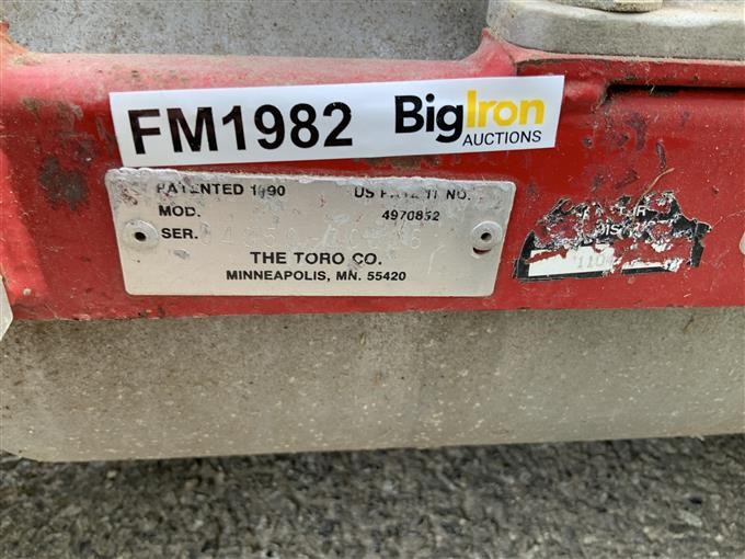 Toro GreensMaster 1000 Walk-Behind Turf Mower BigIron Auctions