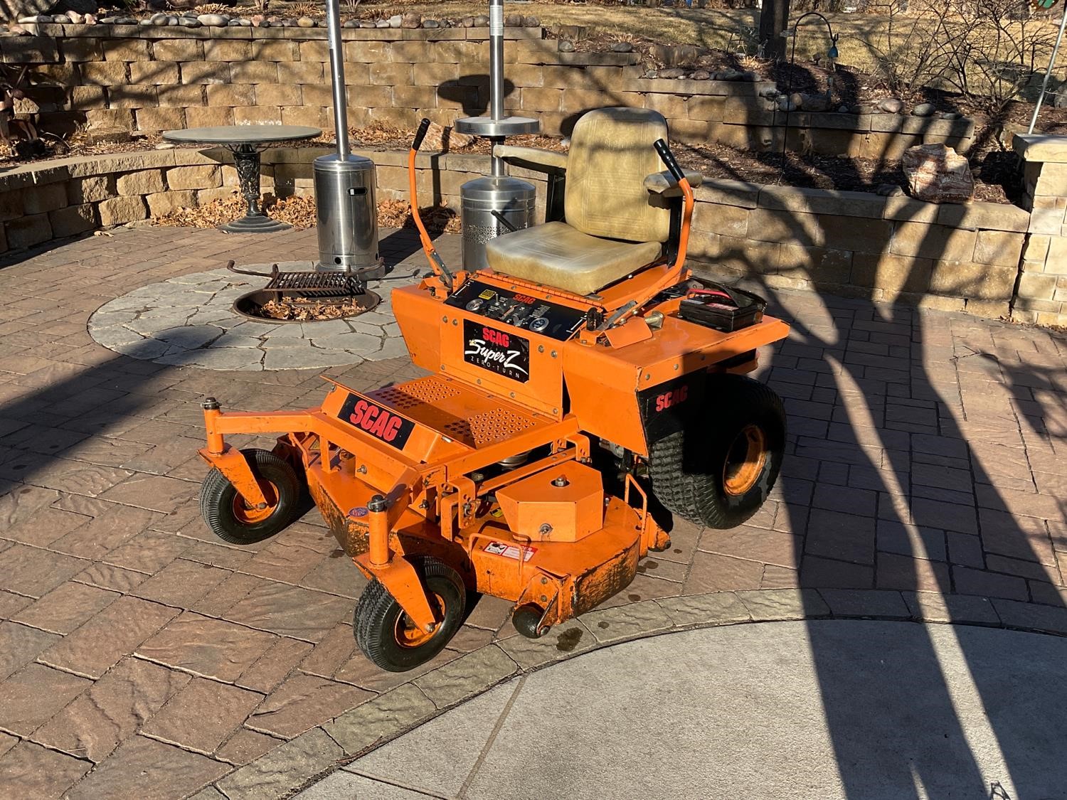 1998 SCAG SMZ 48 SuperZ Commercial Zero Turn Mower BigIron Auctions