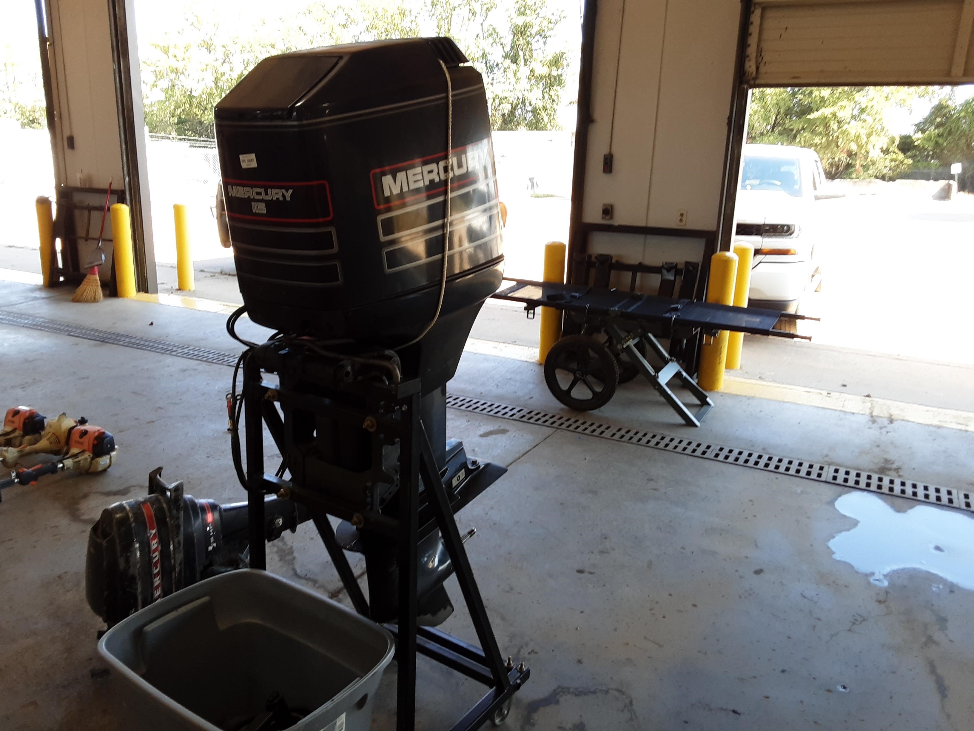 Mercury 115 Hp Outboard Boat Motor BigIron Auctions