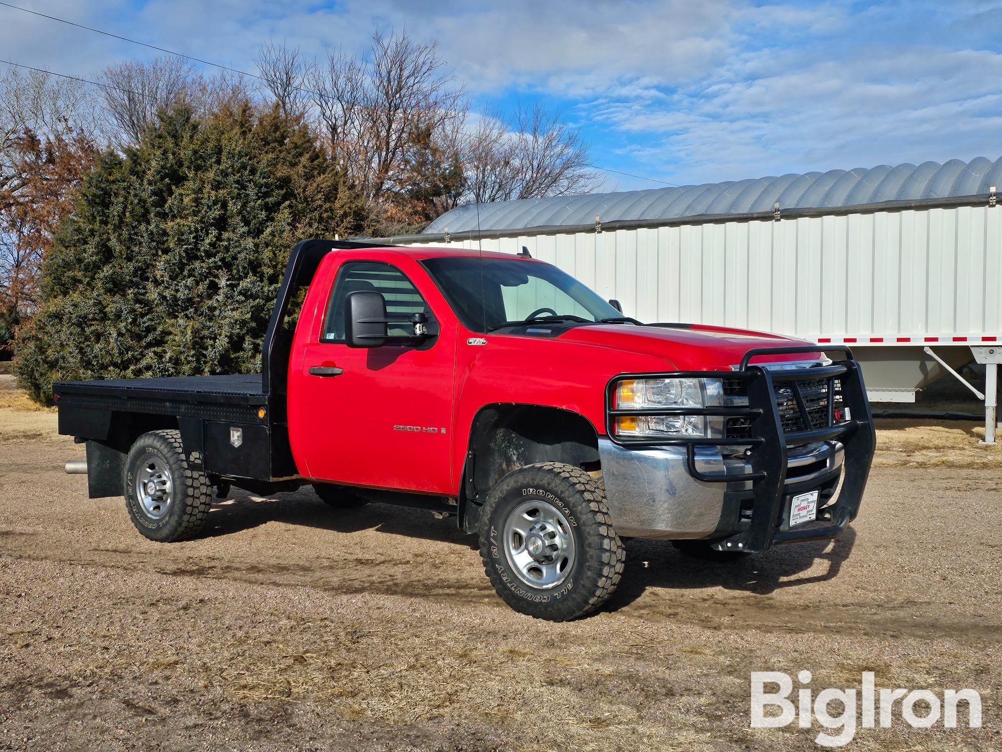 2008 Chevrolet 2500 HD 4x4 Flatbed Pickup BigIron Auctions