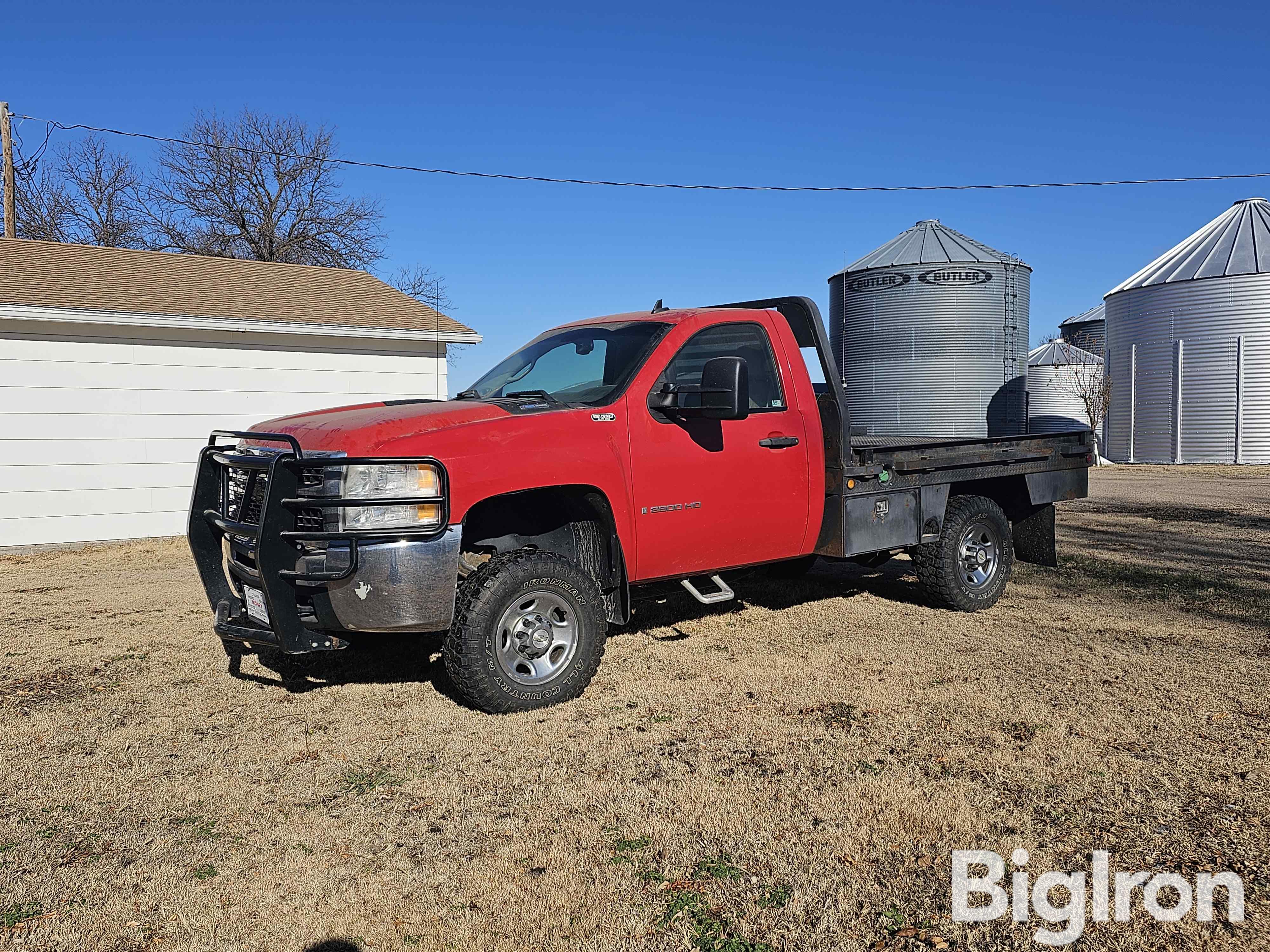 2008 Chevrolet 2500 HD 4x4 Flatbed Pickup BigIron Auctions