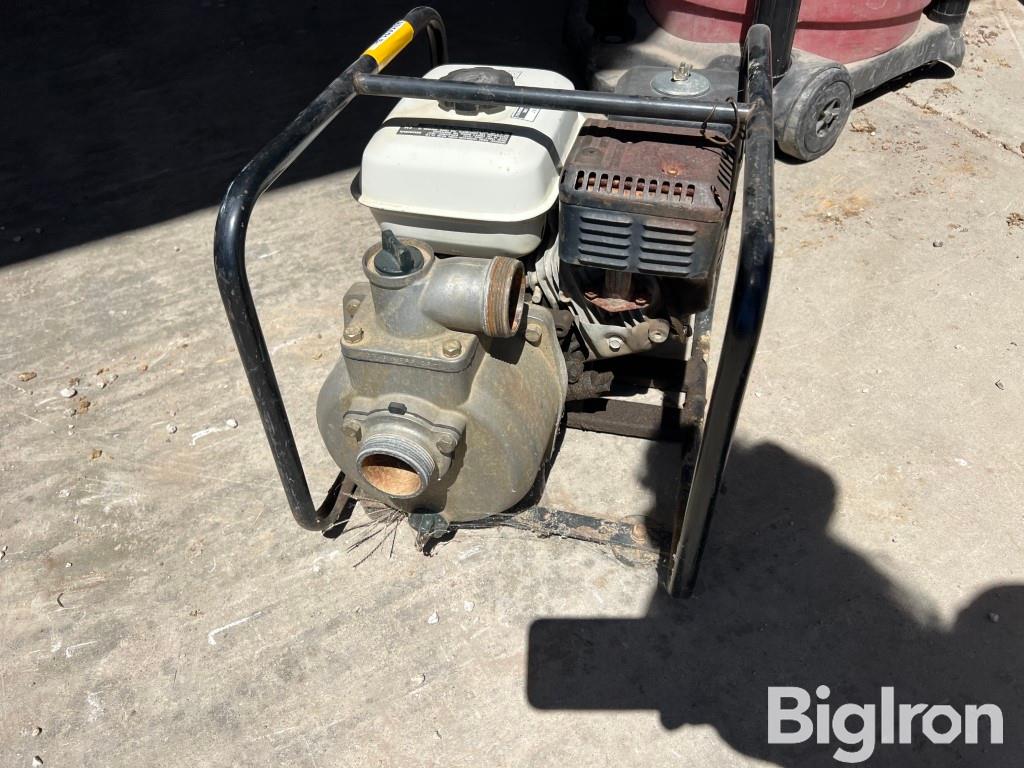 Honda Wp20x Water Pump Bigiron Auctions