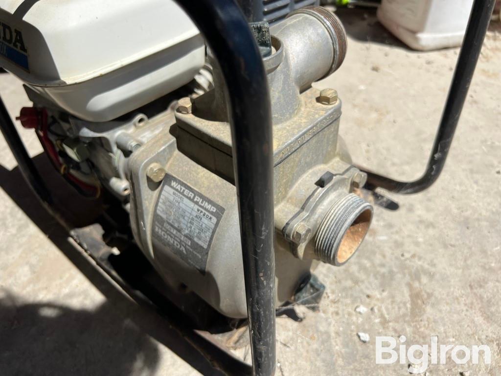 Honda Wp20x Water Pump Bigiron Auctions