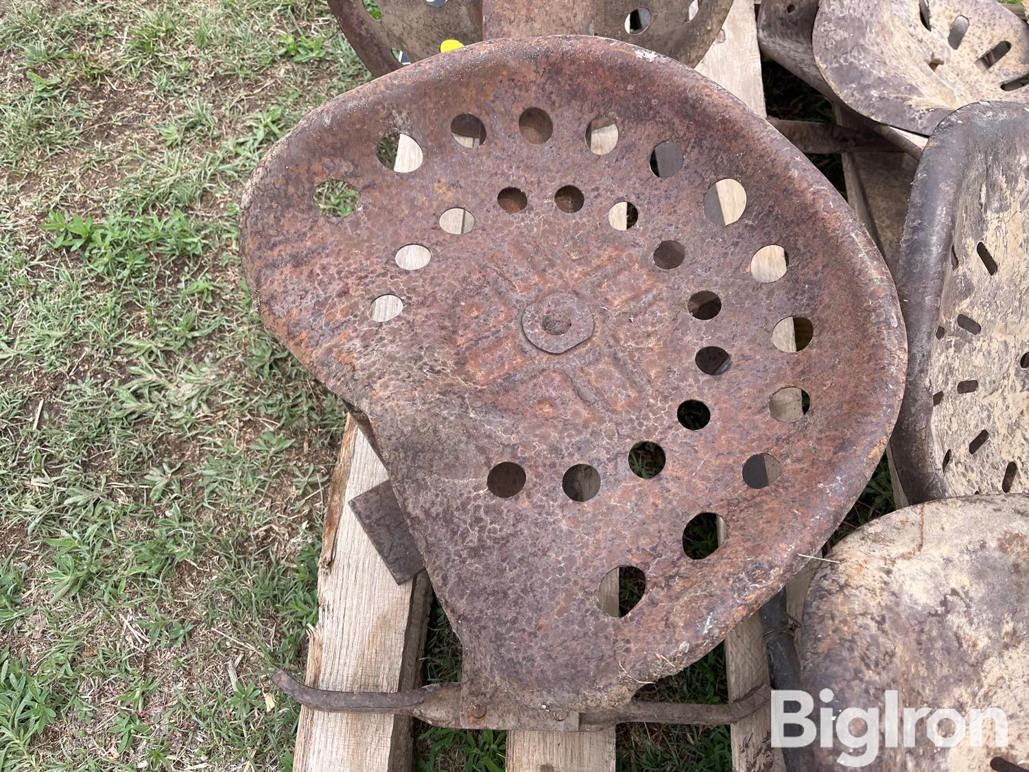 Steel Tractor Seats BigIron Auctions