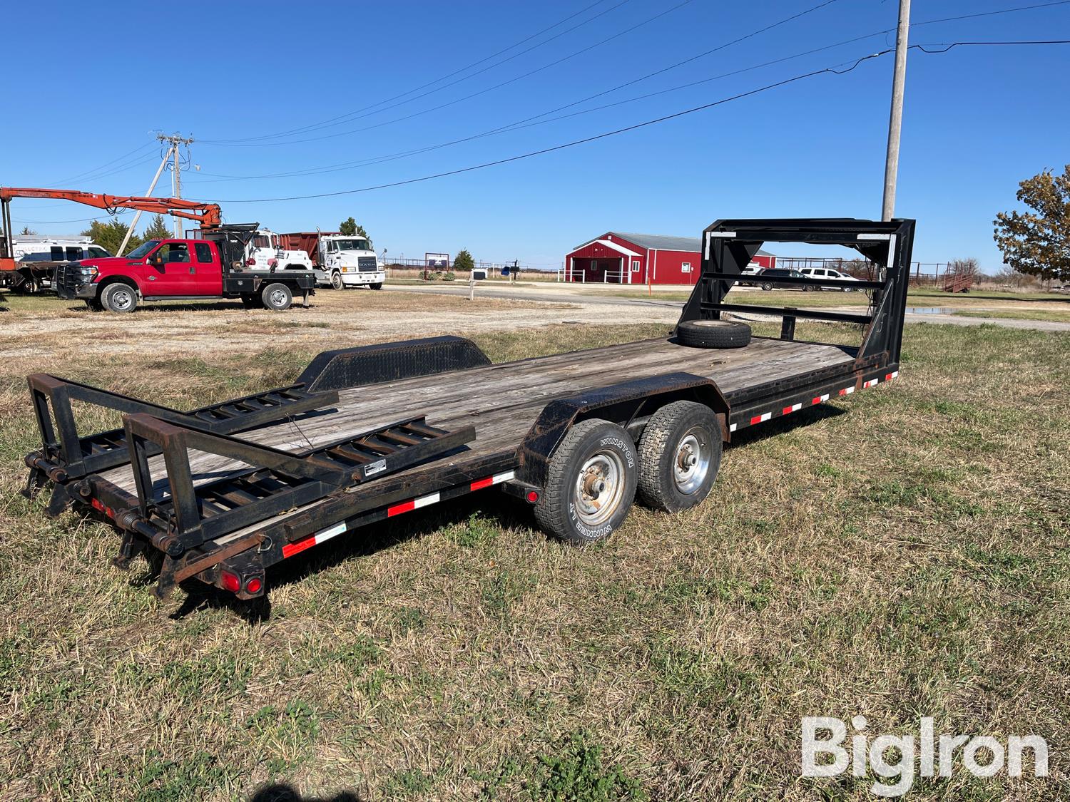 Load Max T A Flatbed Trailer Bigiron Auctions