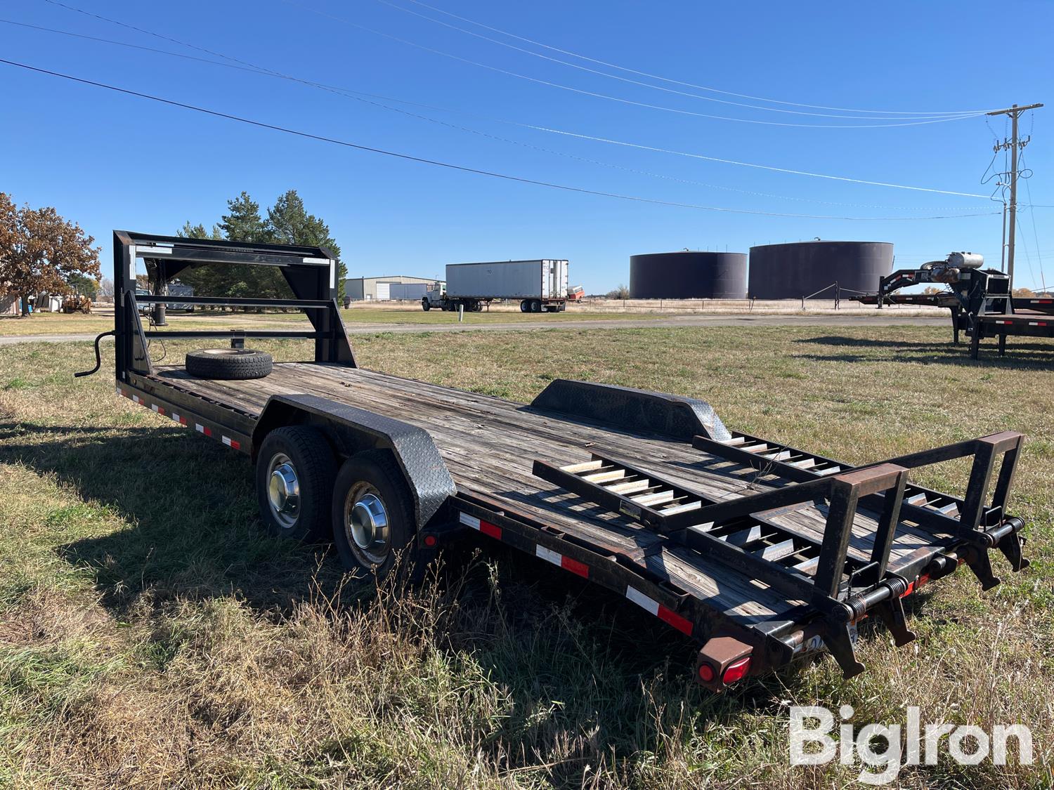 Load Max T/A Flatbed Trailer BigIron Auctions