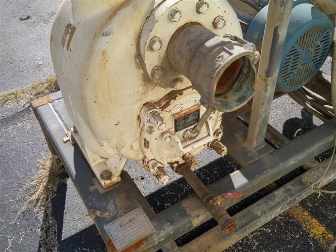 Gorman Rupp T4A3S-B Pump With Electric Motor BigIron Auctions