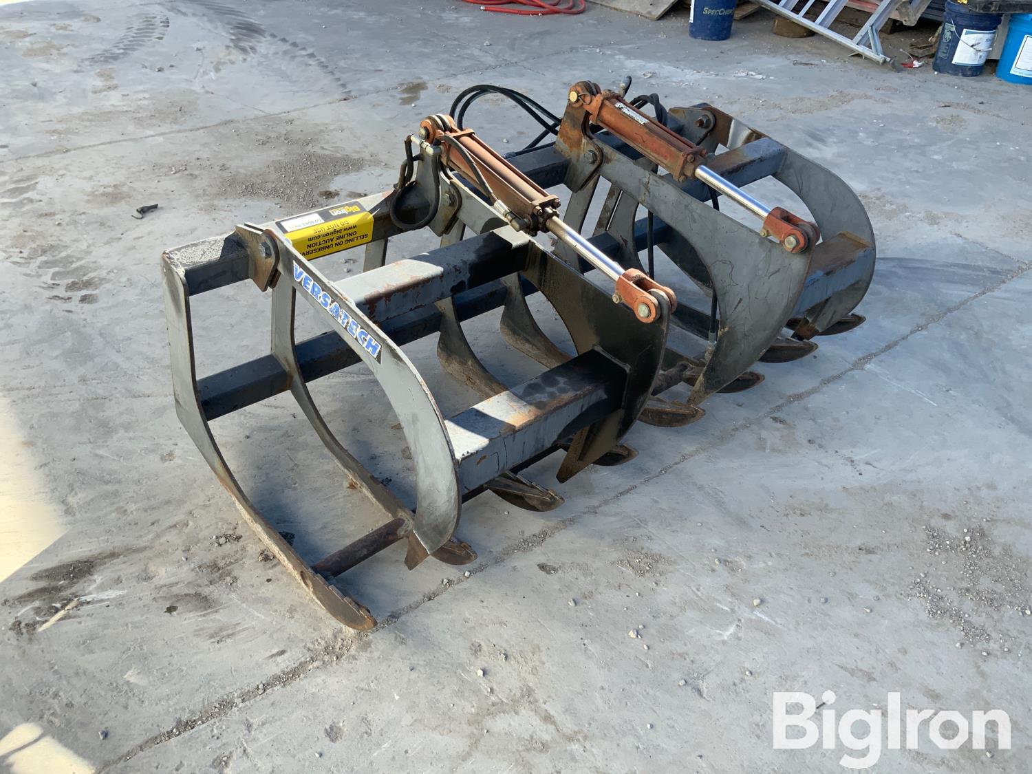 Versatech SSL 8 Tine Grapple Rack BigIron Auctions