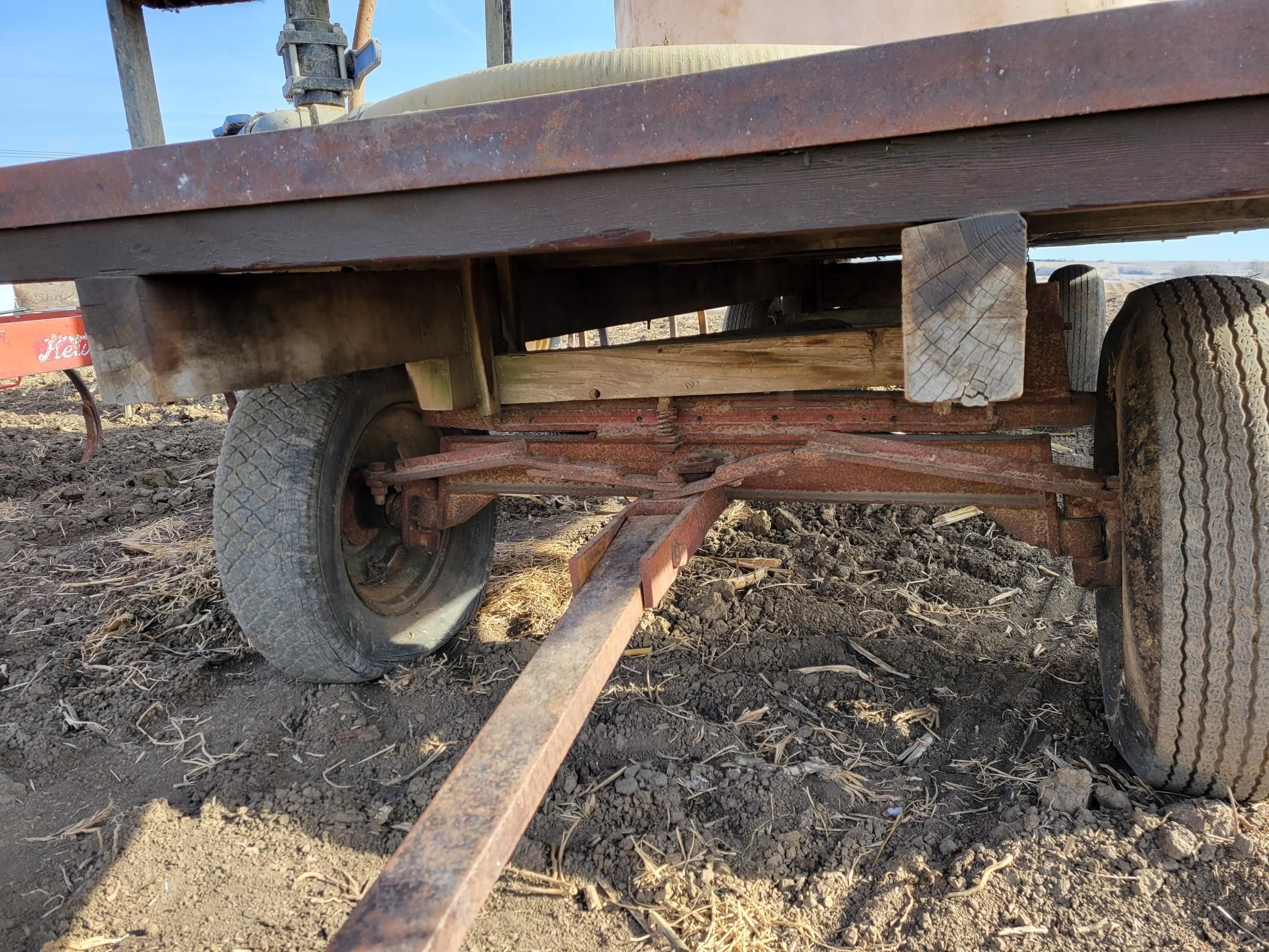 Hay Rack Liquid Tender Trailer BigIron Auctions