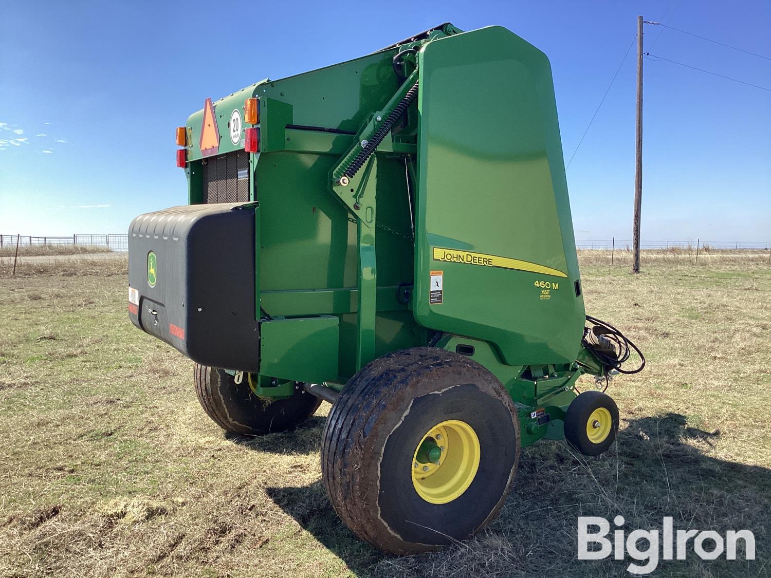 2022 John Deere 460M Round Baler BigIron Auctions