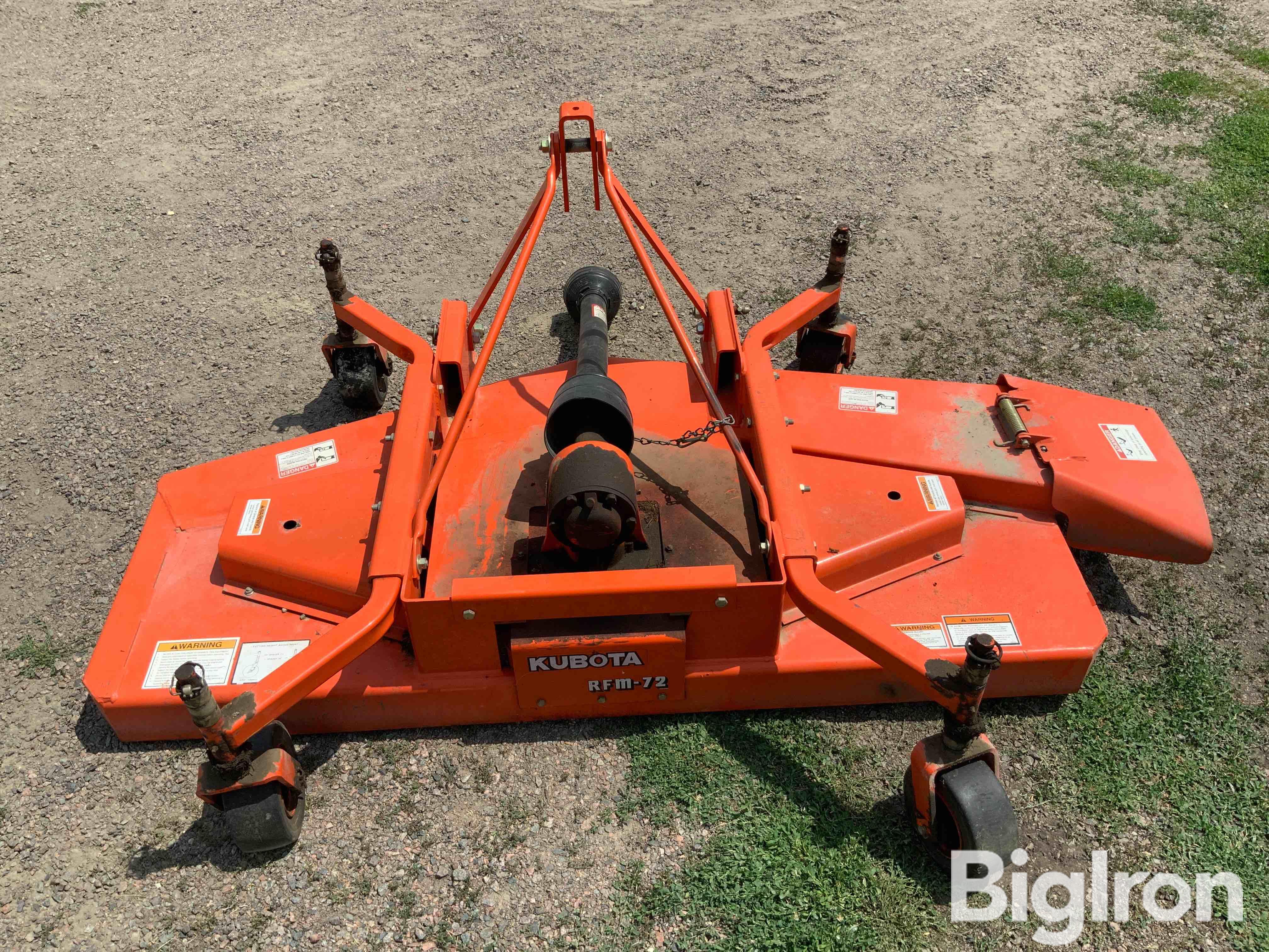 Kubota RFM-72 Rear Finishing Mower BigIron Auctions