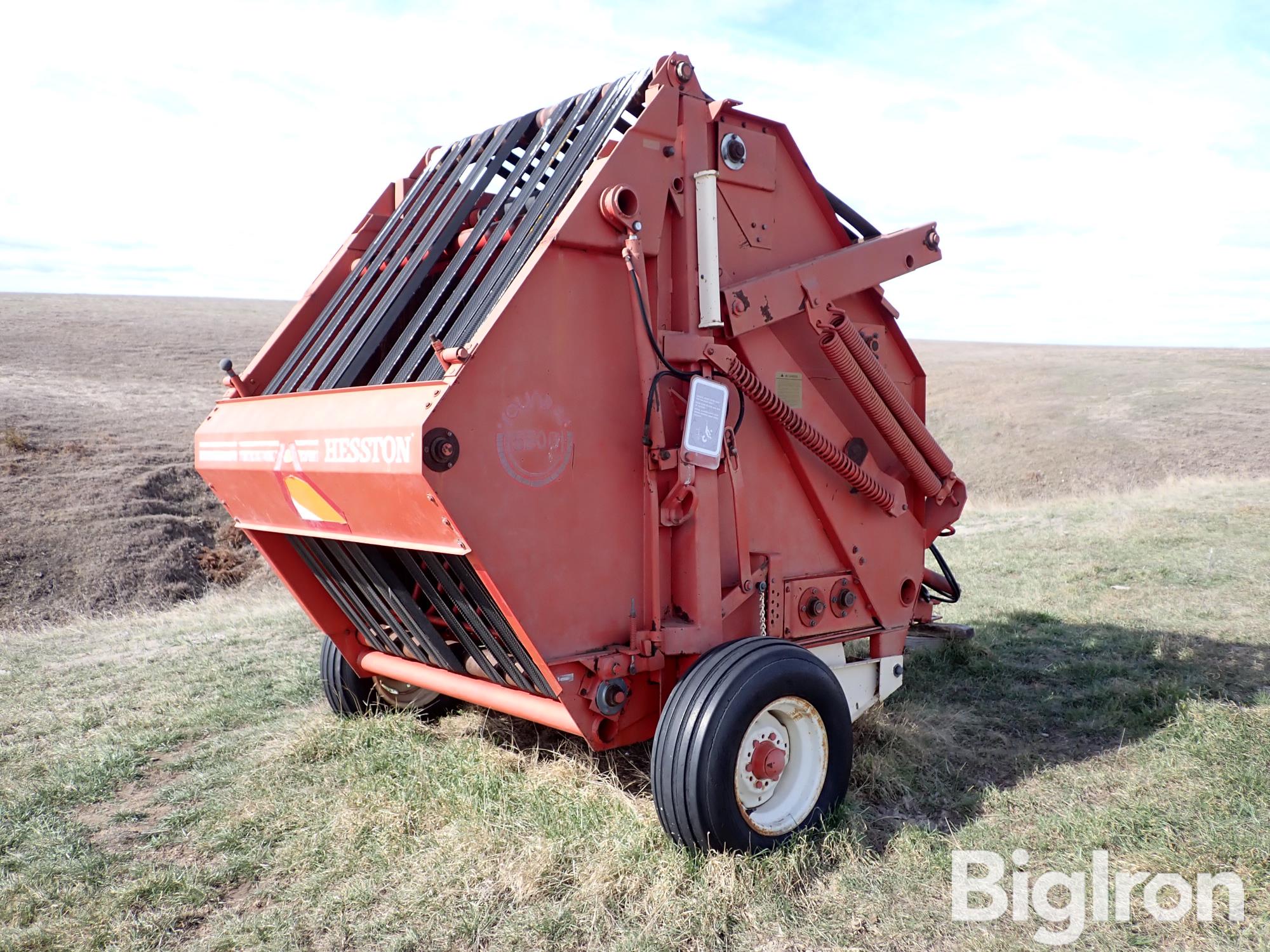 Hesston 5500 Round Baler BigIron Auctions