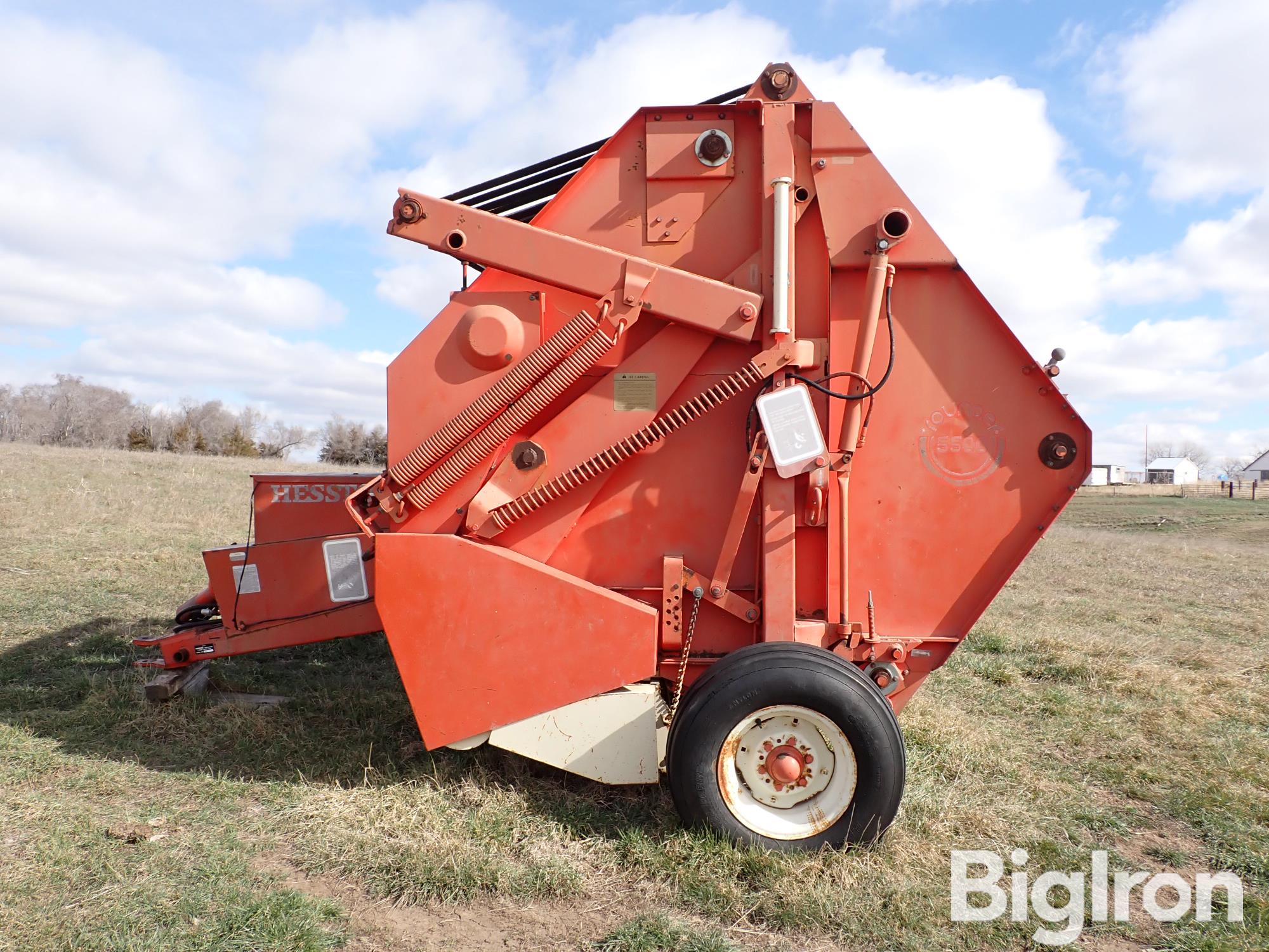 Hesston 5500 Round Baler BigIron Auctions