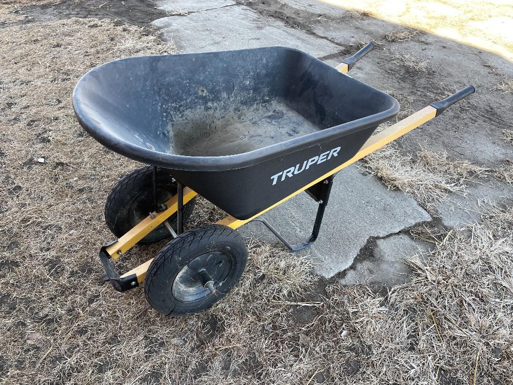 Truper 2 deals wheel wheelbarrow