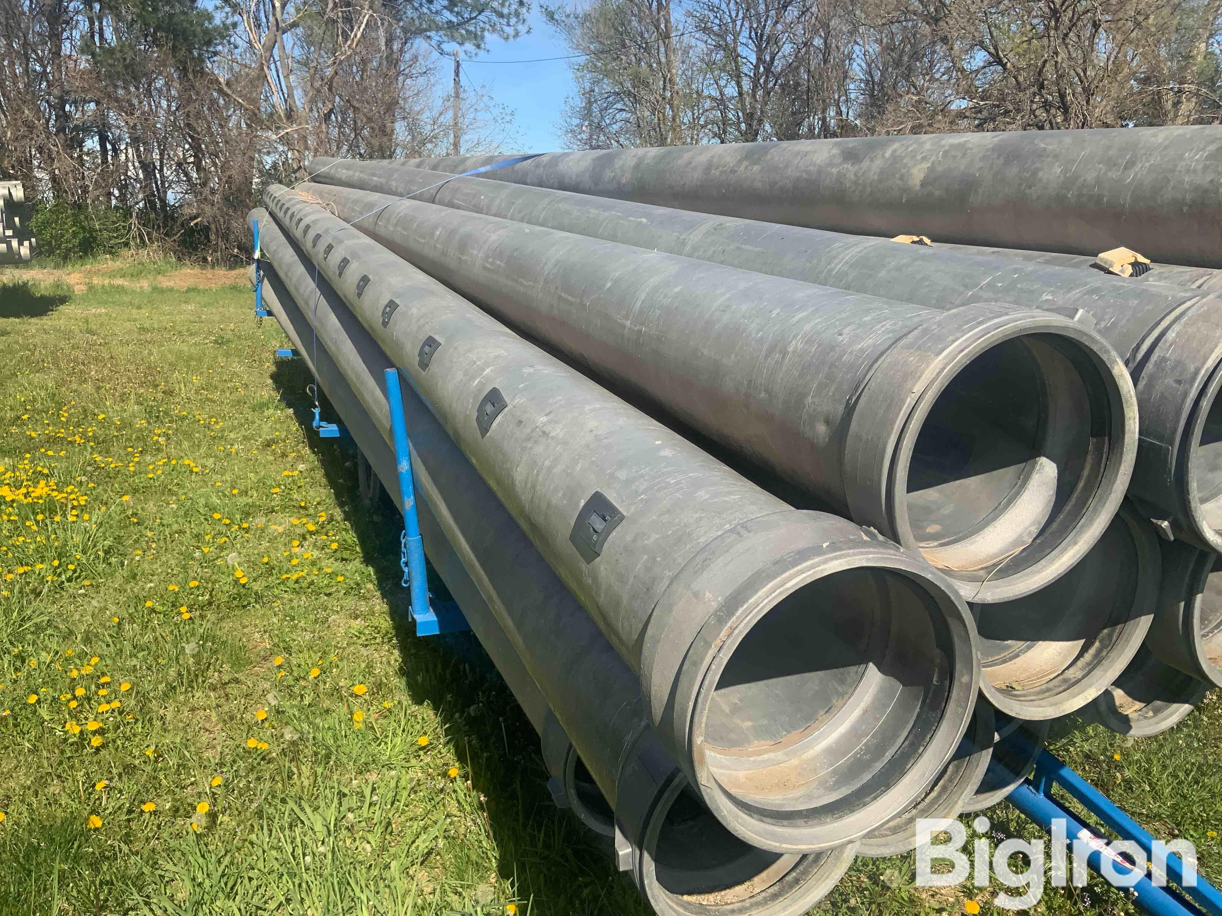 Aluminum Gated Pipe W/Trailer BigIron Auctions