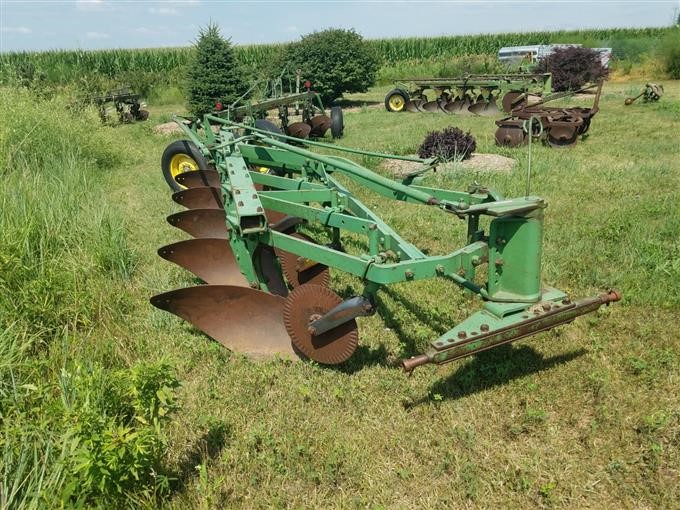 John Deere F145 Semi Mount 5 Bottom Plow BigIron Auctions