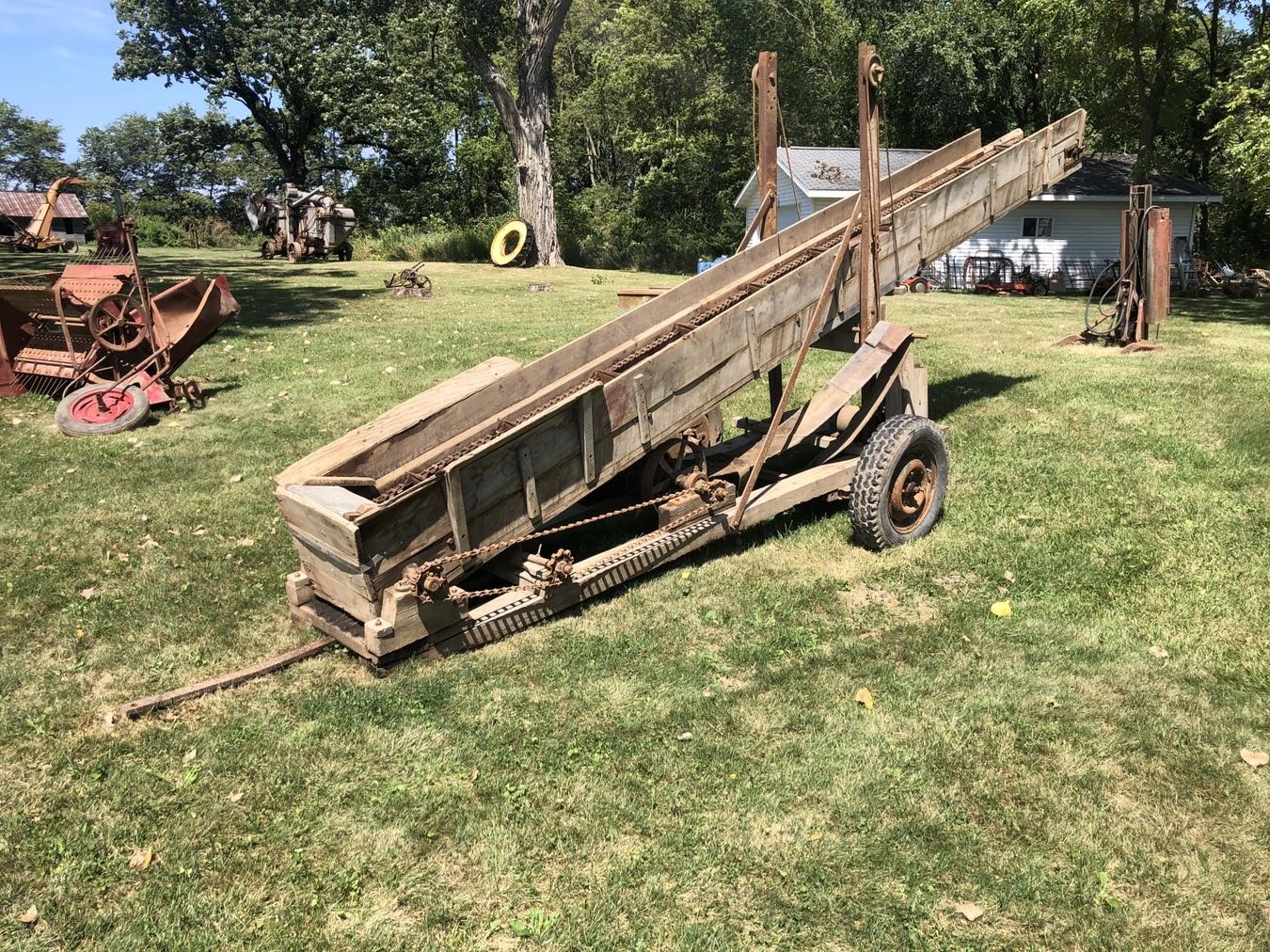 Antique Wooden Elevator BigIron Auctions