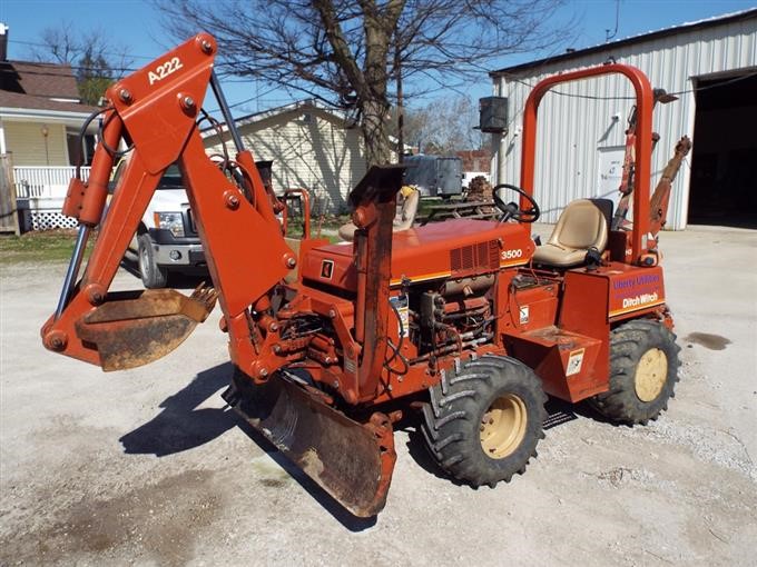 1998 Ditch Witch 3500 Backhoe/Trencher BigIron Auctions