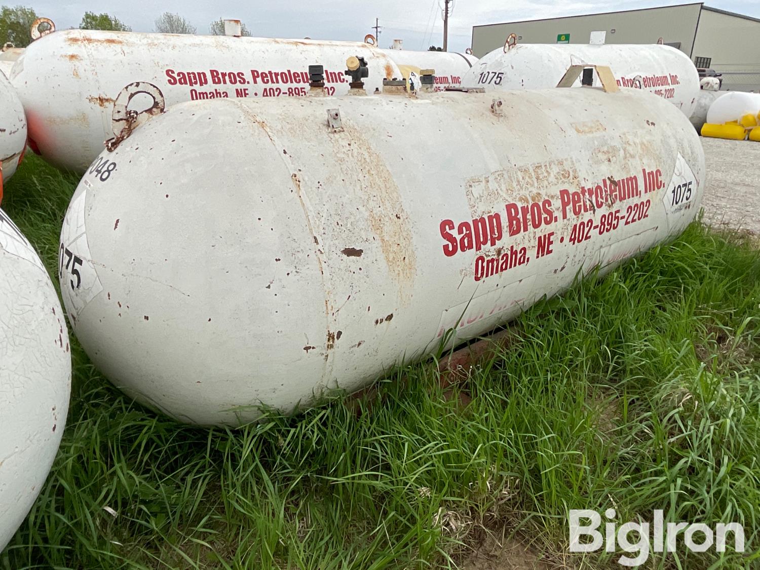 Eveready Gas System A500h 500 Gal Propane Tank Bigiron Auctions