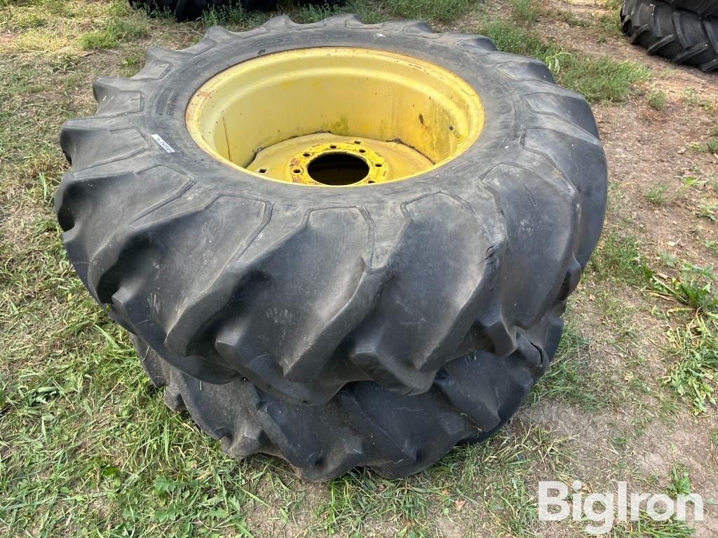 Goodyear Power Torque 14.9-24 Tires W/Rims BigIron Auctions