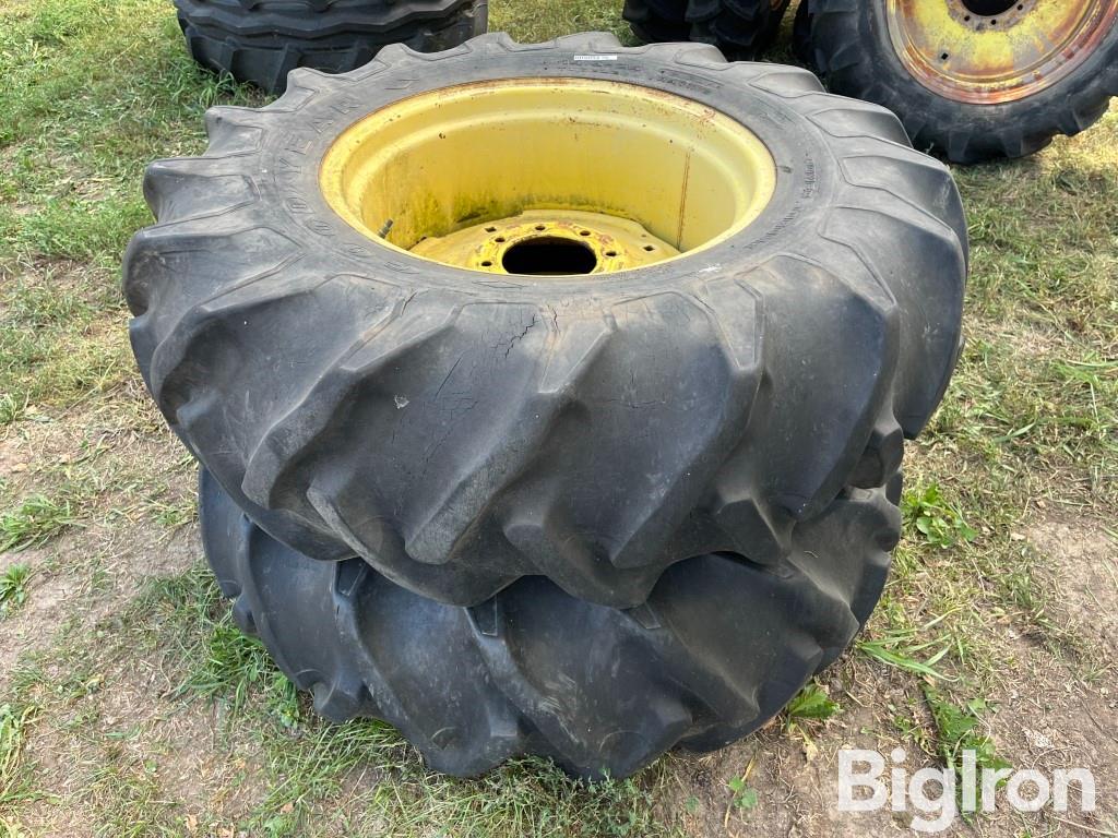 Goodyear Power Torque 14.9-24 Tires W/Rims BigIron Auctions