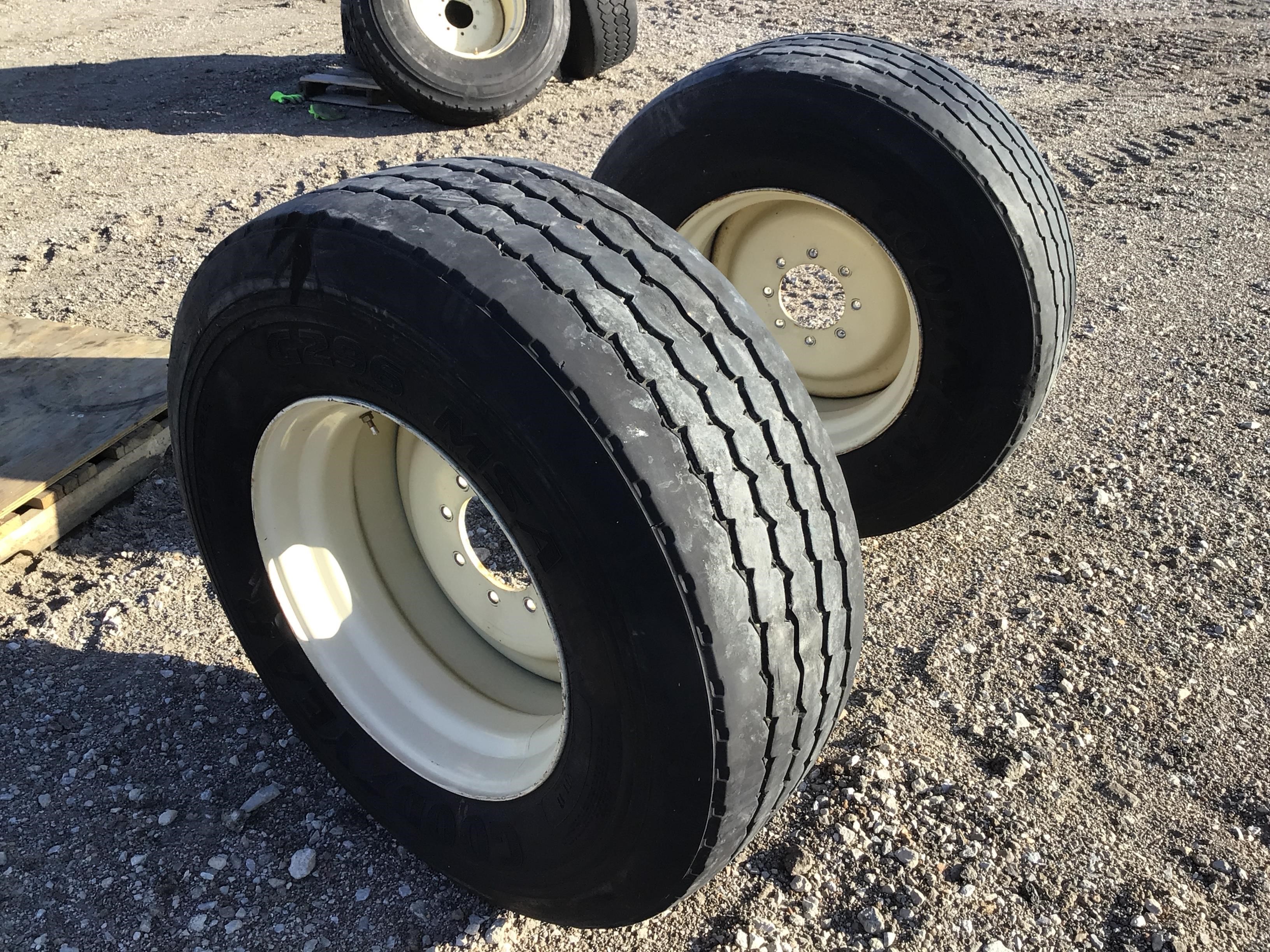 Goodyear 385/65R22.5 Tires & Rims BigIron Auctions