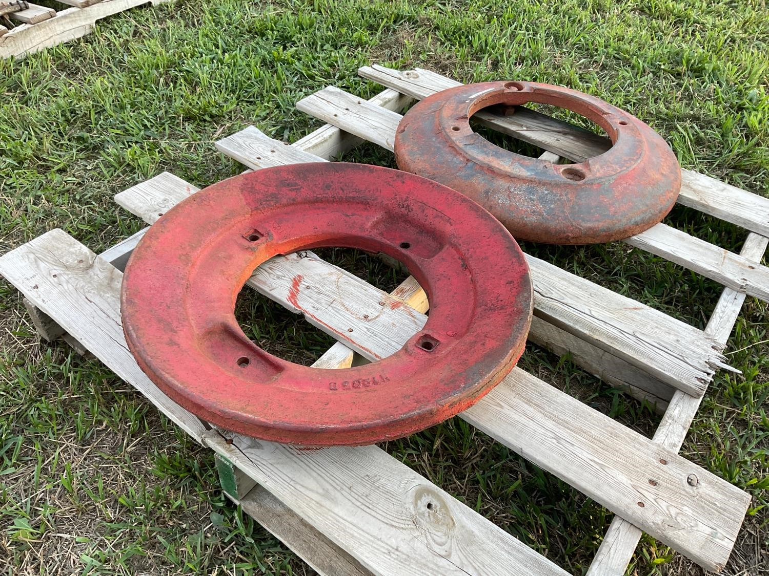 White /Oliver Tractor Rear Wheel Weights BigIron Auctions