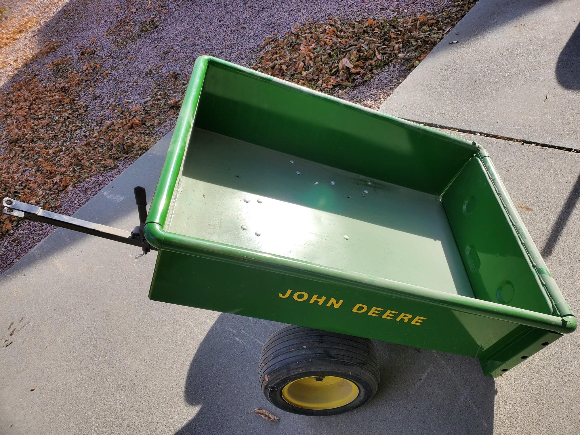 John Deere 80 End Dump Cart Bigiron Auctions