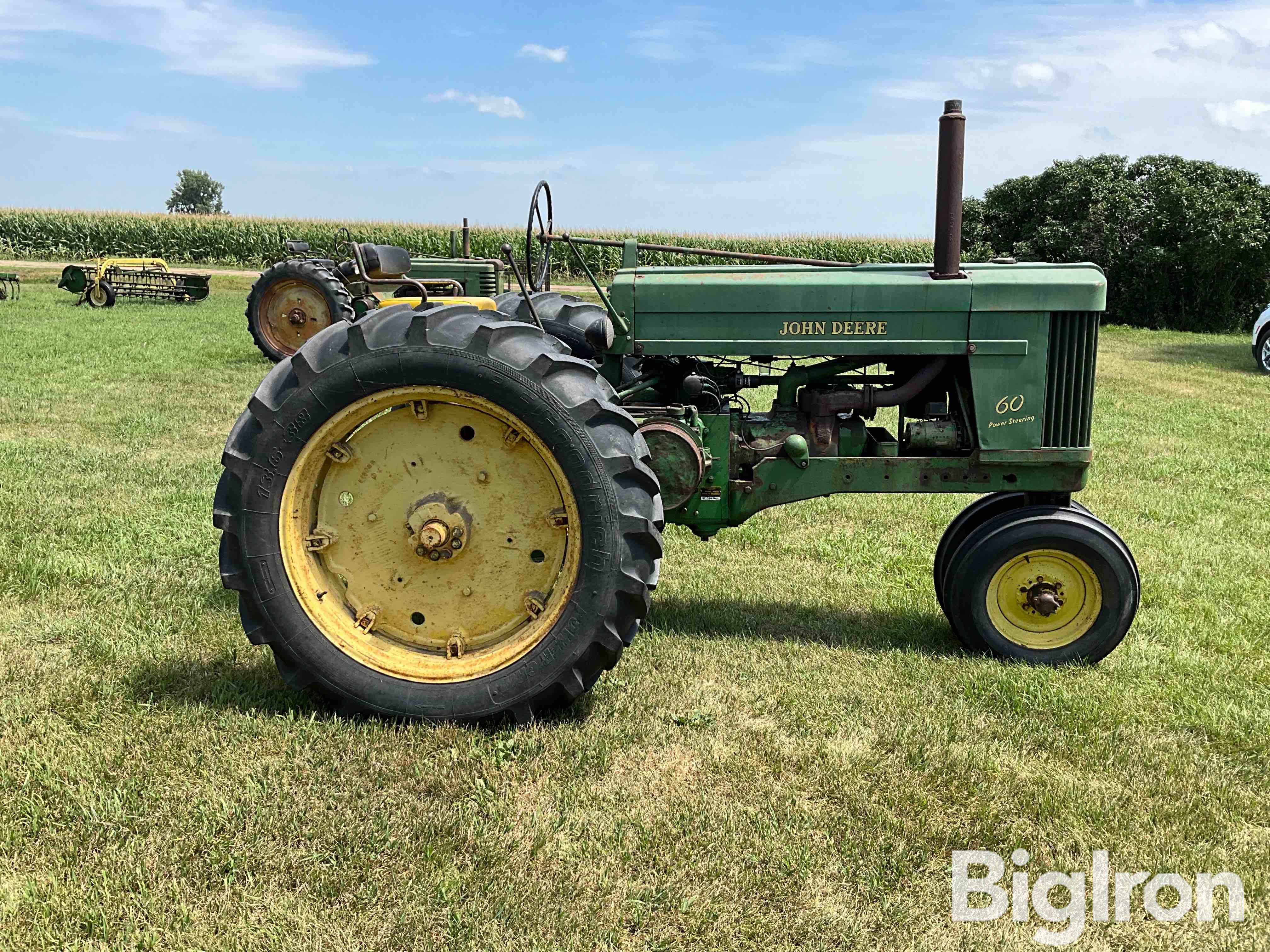 1955 John Deere 60 2wd Tractor Bigiron Auctions 1937