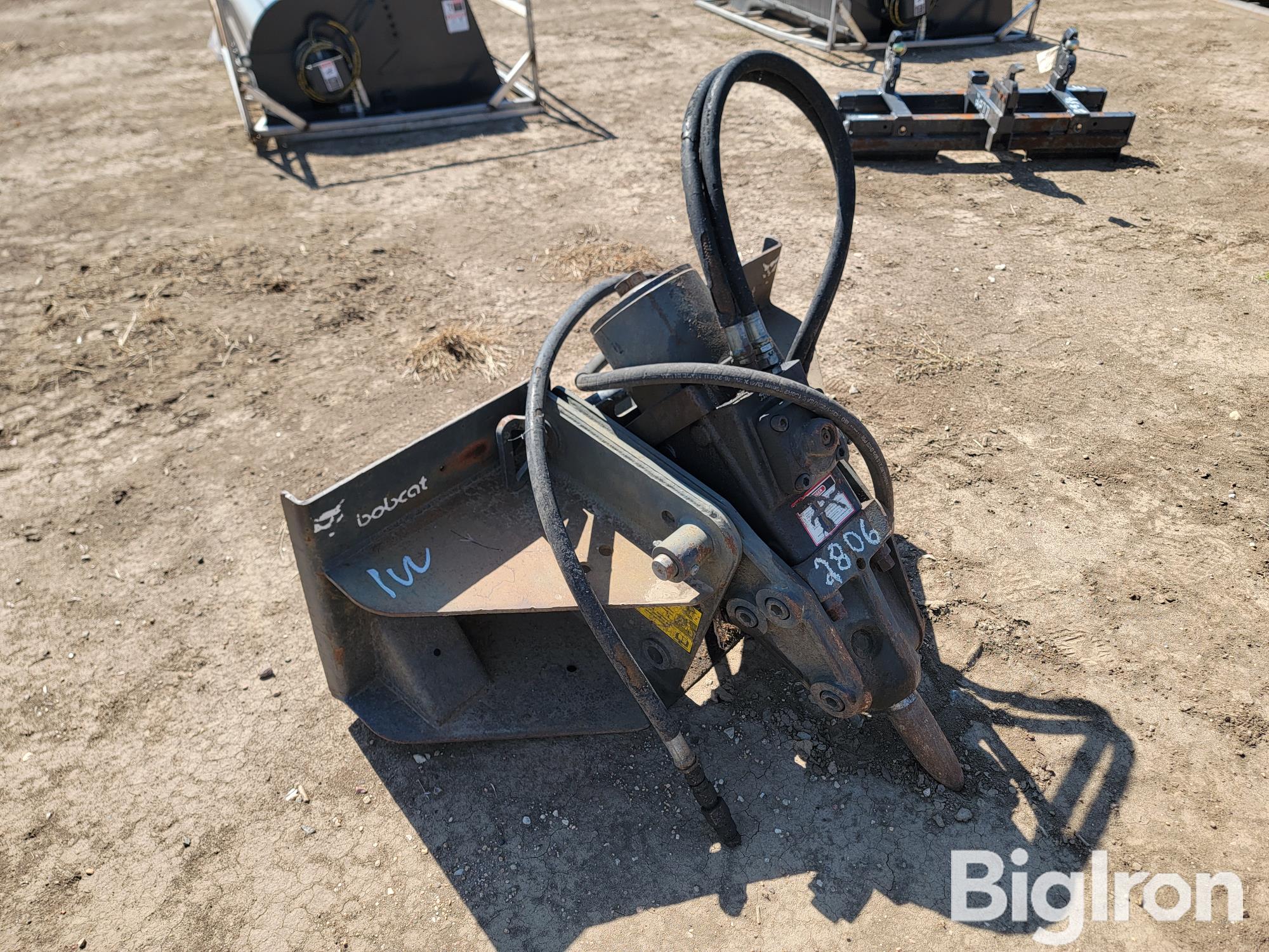 Bobcat 25006 Concrete Breaker Skid Steer Attachment BigIron Auctions