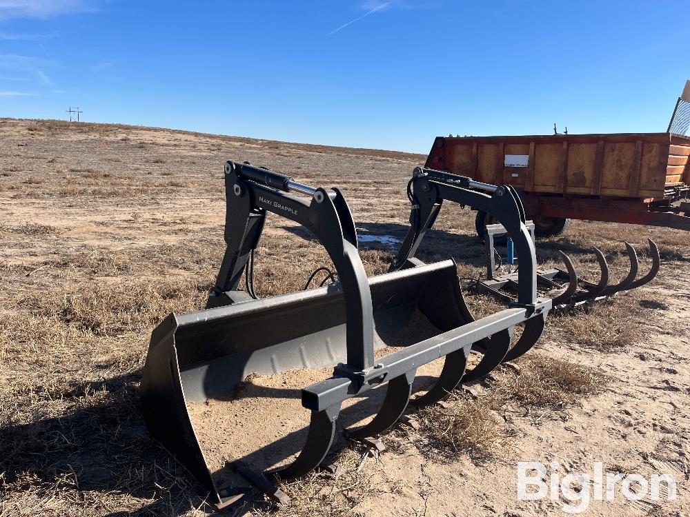 2010 Maxi 717496006 Grapple Loader Bucket Bigiron Auctions