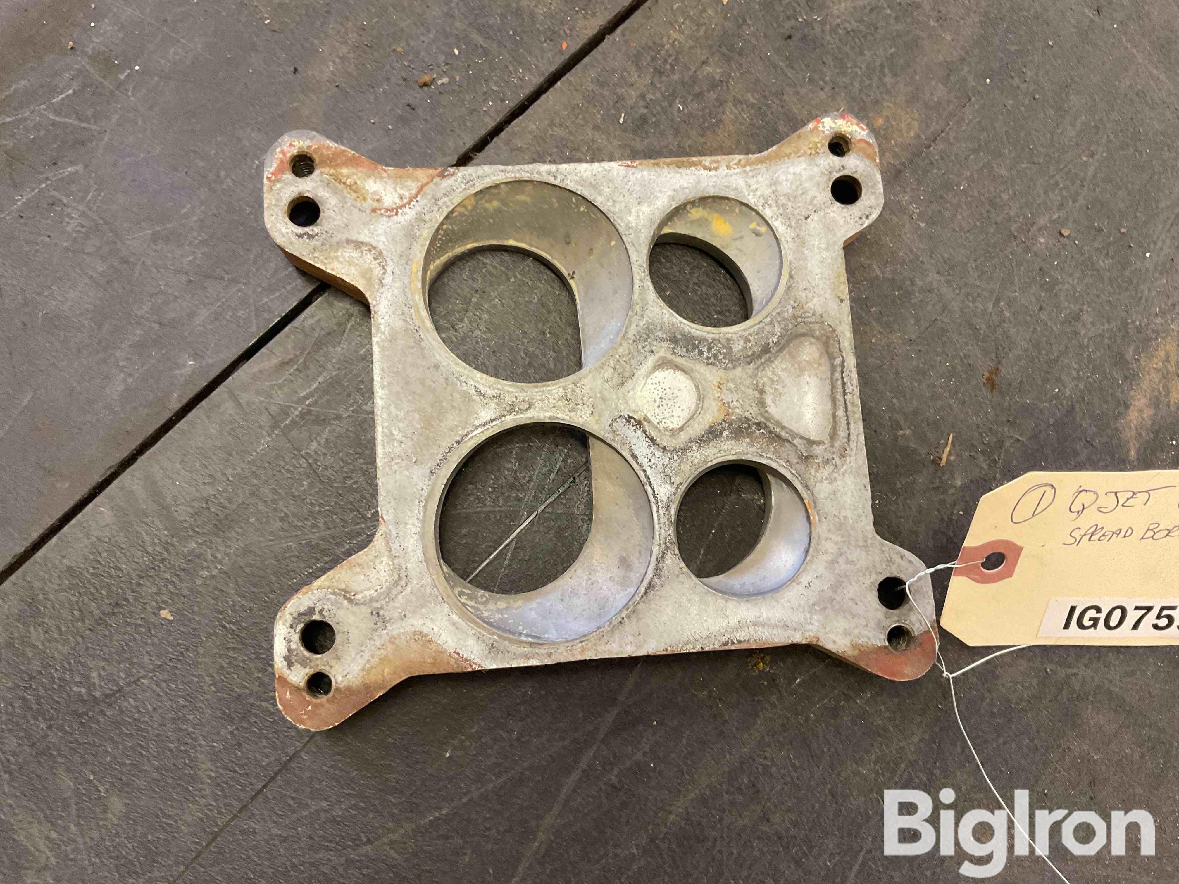 GM Quadjet Carburetor Spacer BigIron Auctions