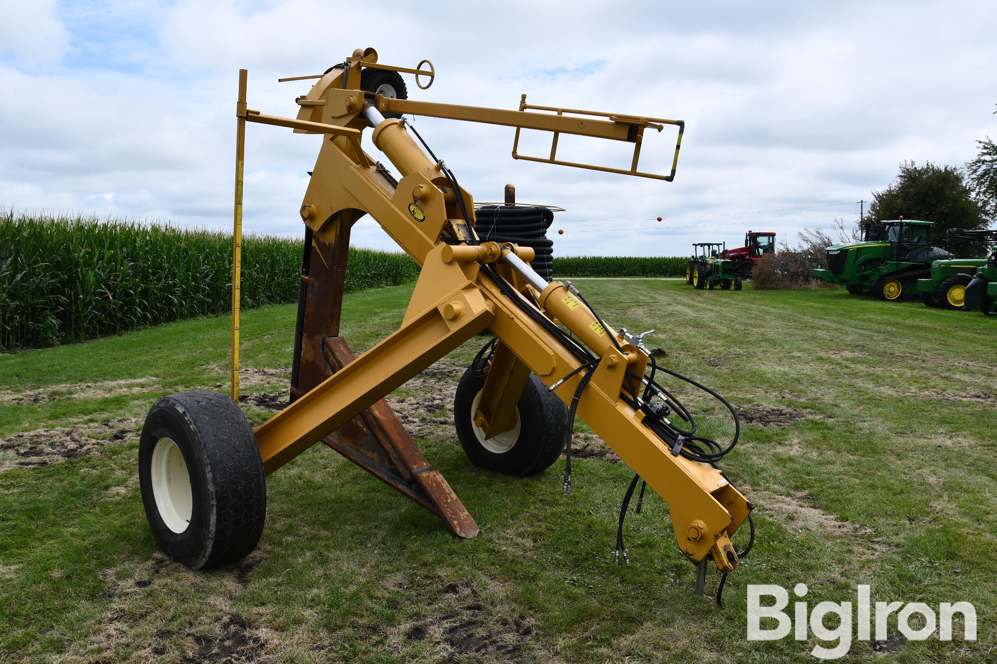 Johnson Pull Type Drainage Tile Plow Bigiron Auctions