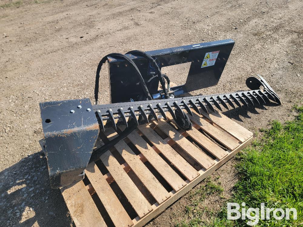 2023 Wolverine 7’ Sickle Bar Mower Skid Steer Attachment BigIron Auctions