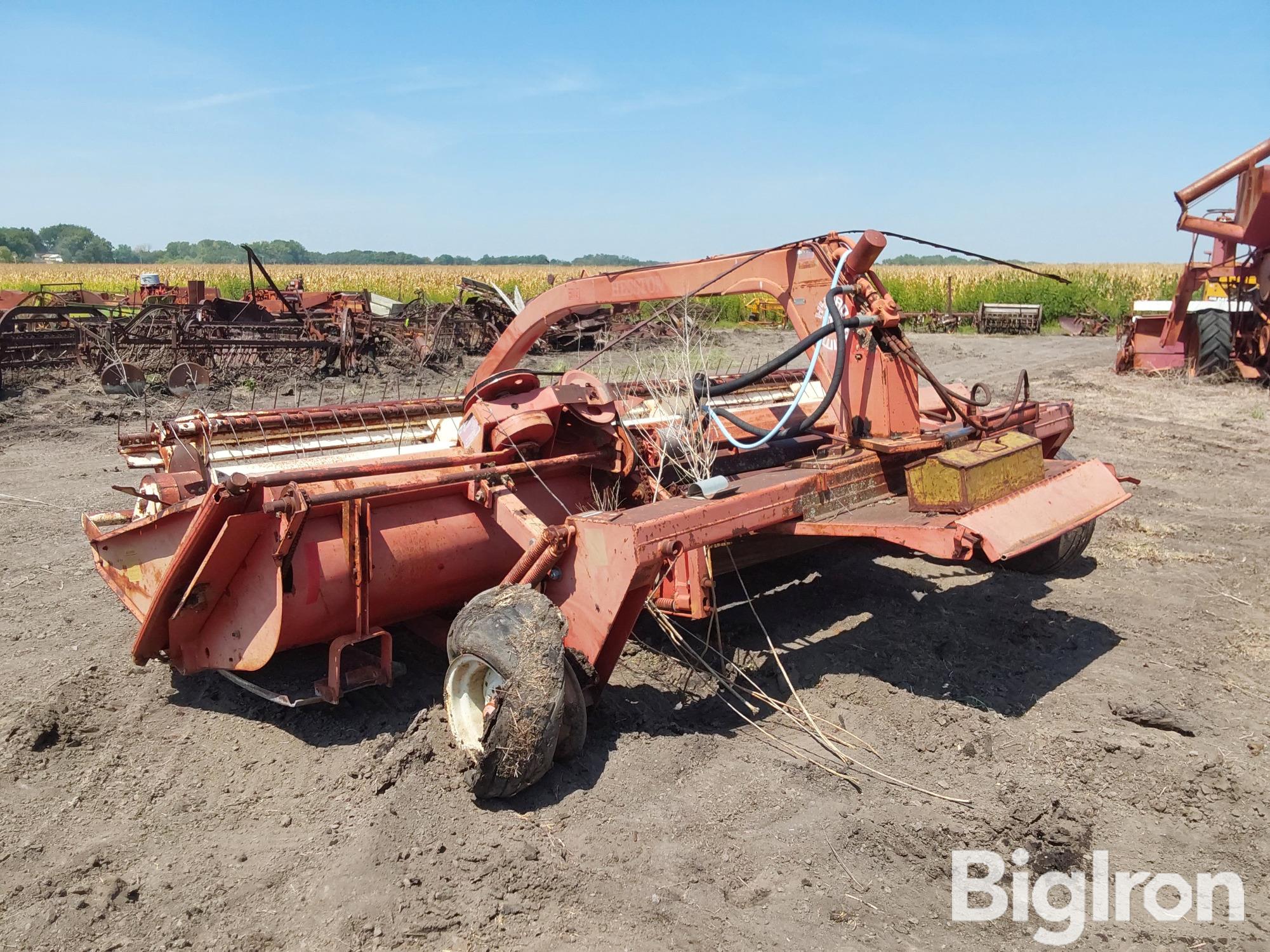 Hesston 1014 14' Hydraulic Swing Mower Conditioner BigIron Auctions