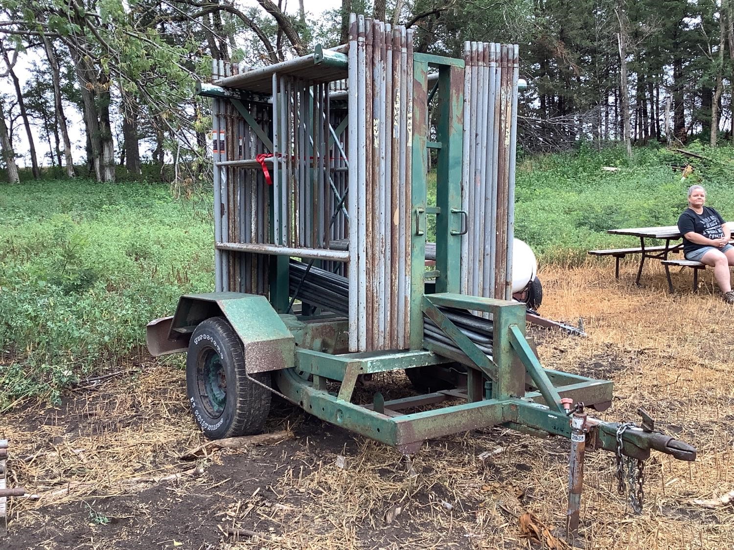 Scaffolding On A Trailer Bigiron Auctions