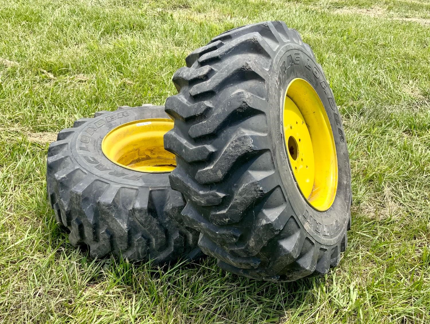 Titan Trac Loader 15x19.5 Compact Tractor Tires & Rims BigIron Auctions