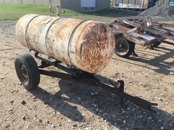 Dempster D250 Propane Fuel Tank On Running Gear BigIron Auctions