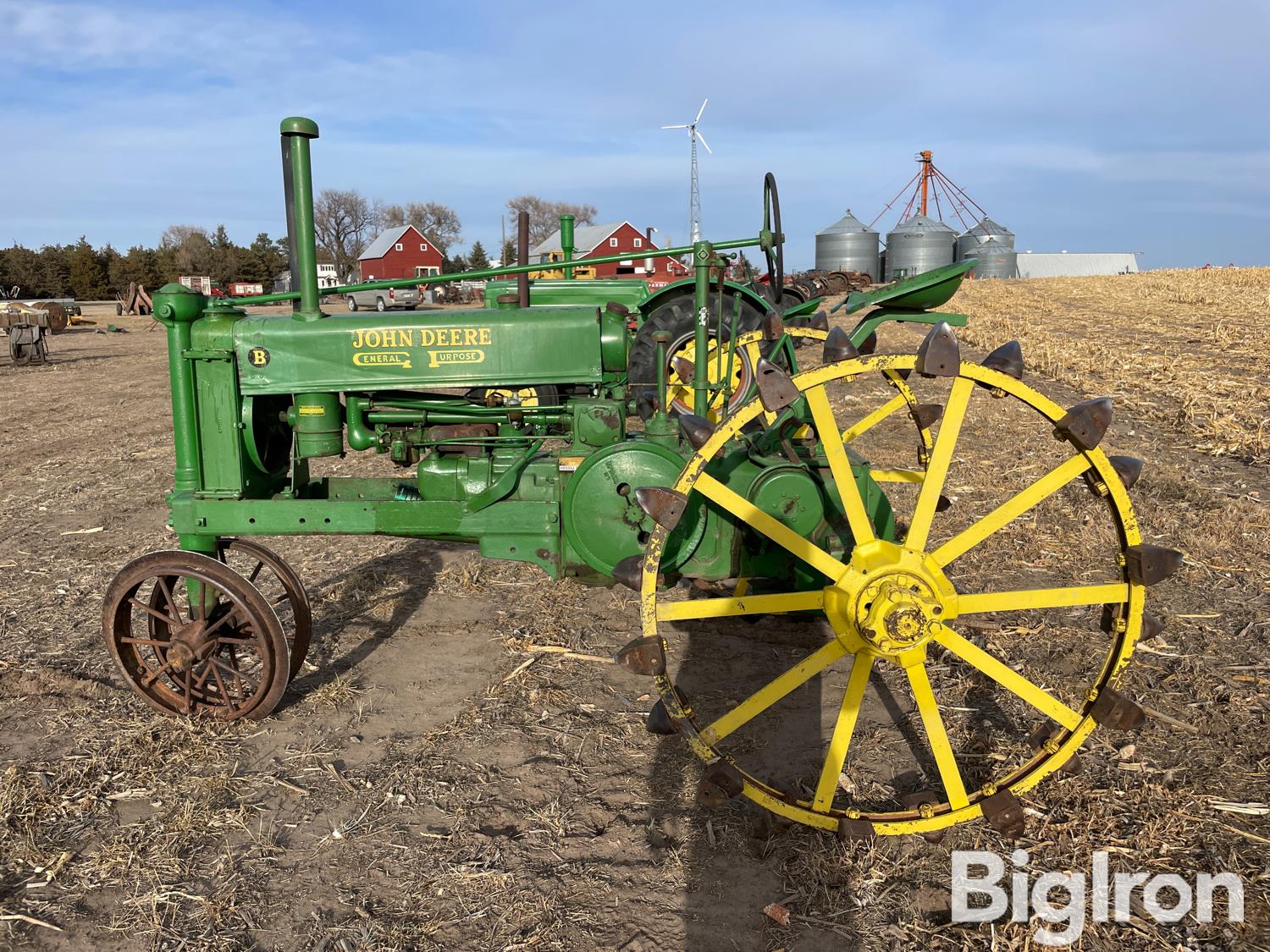 1935 John Deere Model B "All-Fuel" 2WD Tractor BigIron Auctions